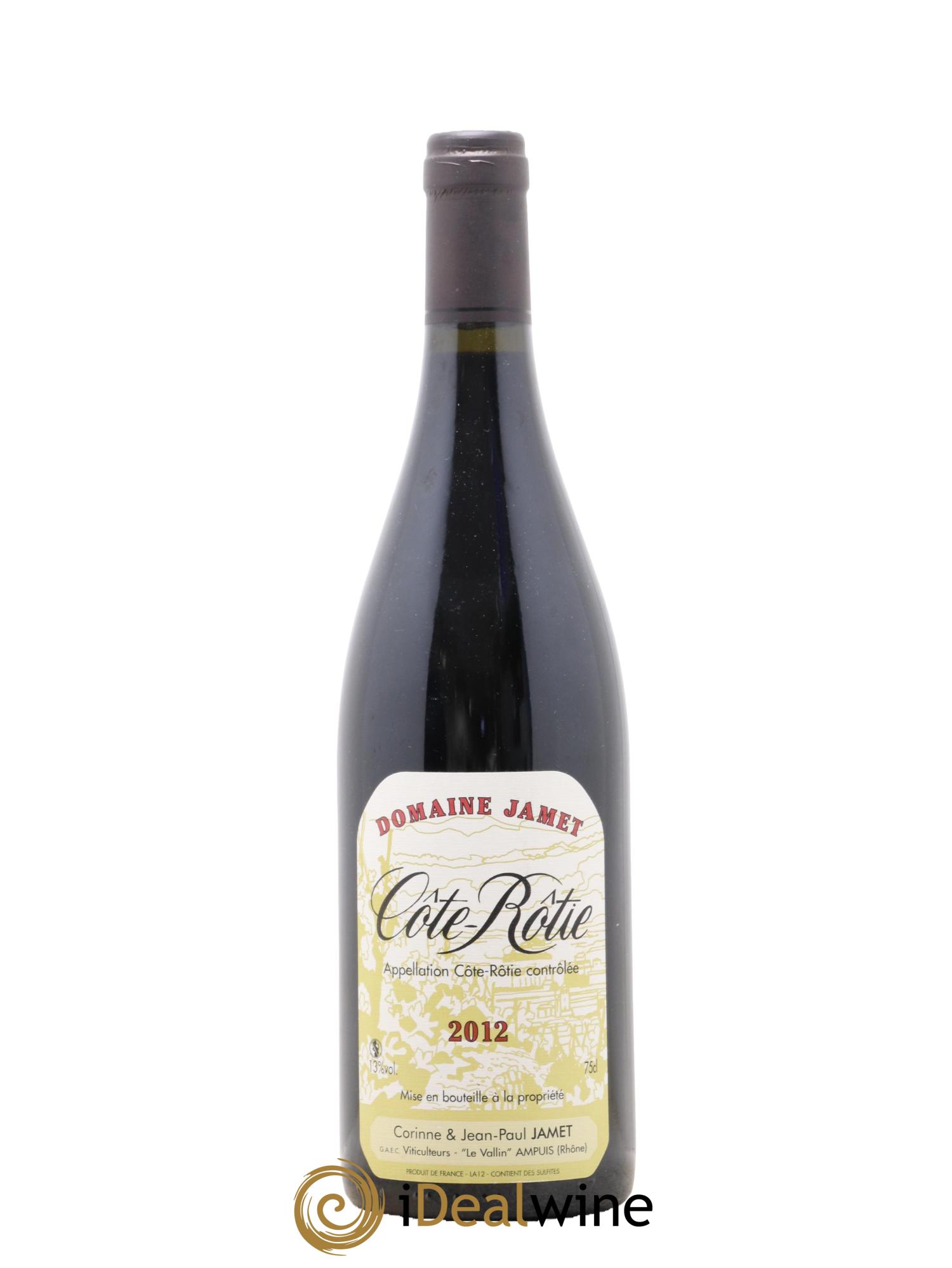 Côte-Rôtie Jamet (Domaine) 2012 - Lot of 1 bottle - 0