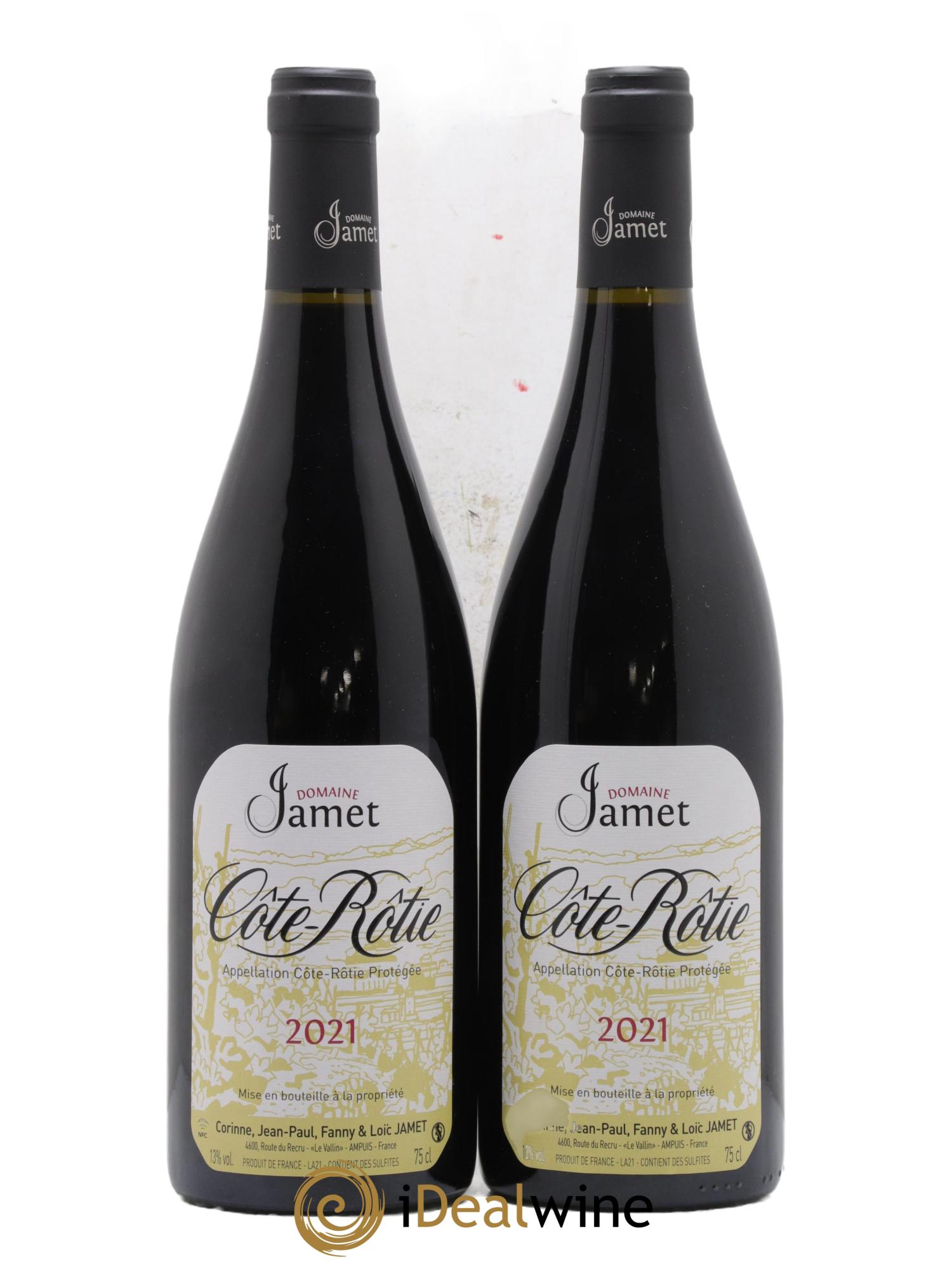 Côte-Rôtie Jamet (Domaine) 2021 - Lot de 2 bouteilles - 0