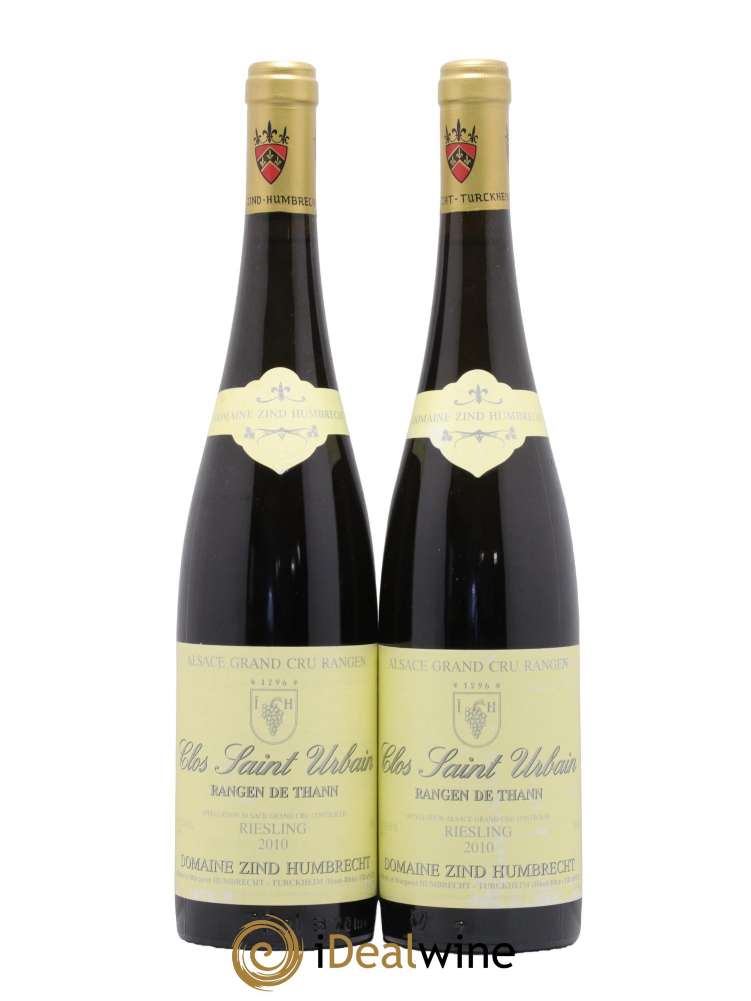 Alsace Riesling Grand Cru Rangen de Thann Clos Saint Urbain Zind-Humbrecht (Domaine) 2020 - Lotto di 2 bottiglie - 0