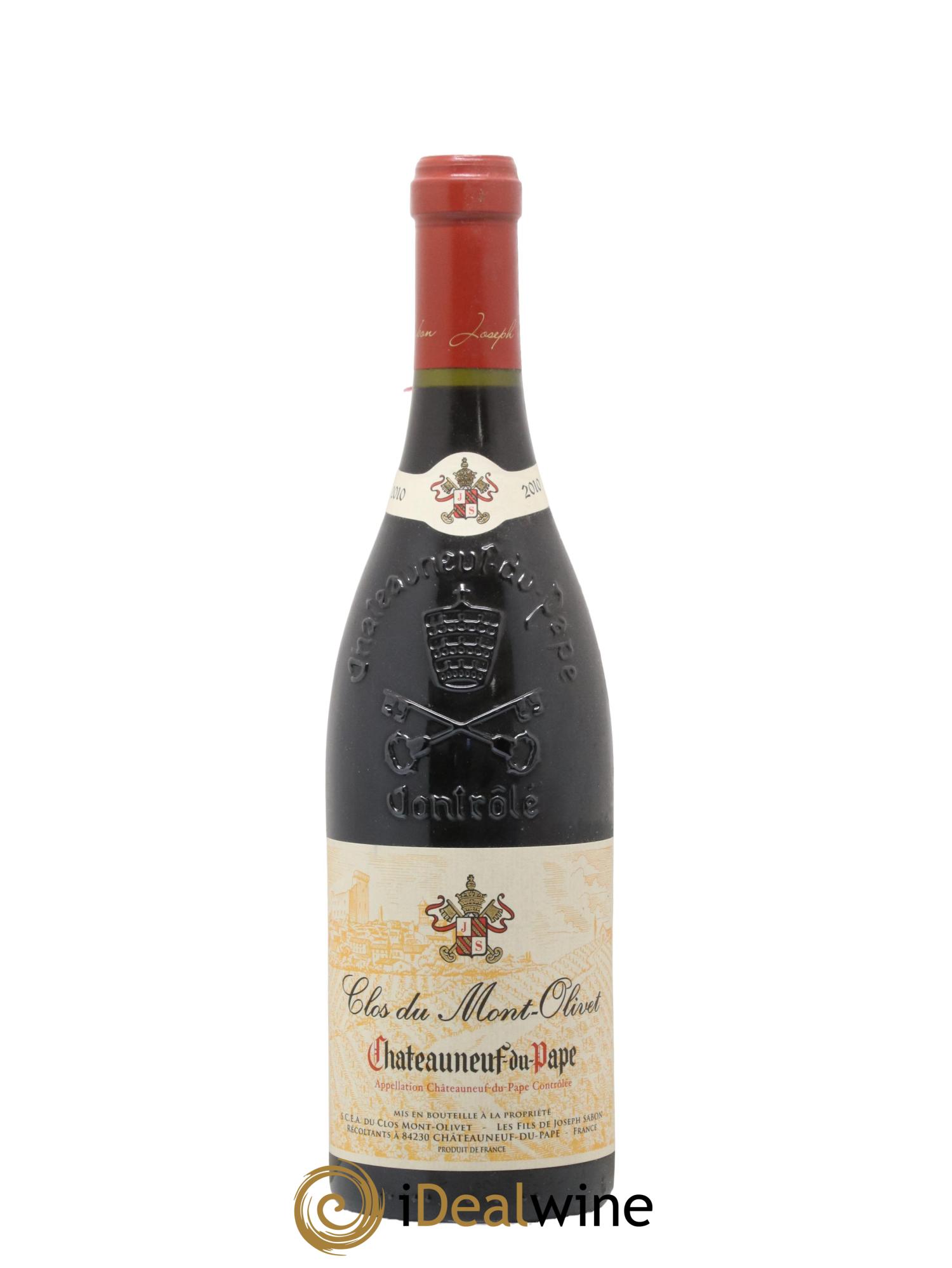 Châteauneuf-du-Pape Clos du Mont-Olivet 2010 - Posten von 1 Flasche - 0