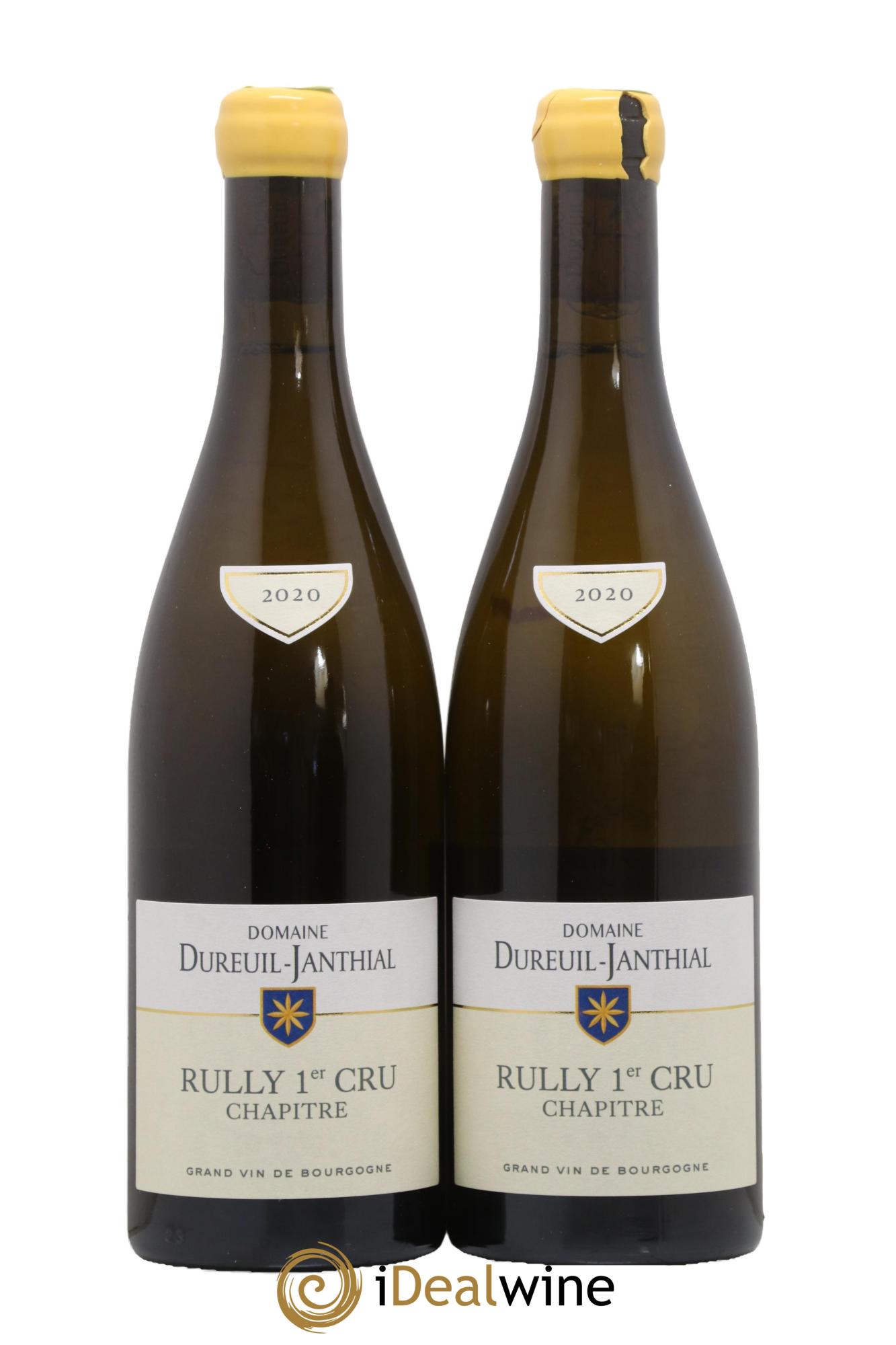 Rully 1er Cru Chapitre Vincent Dureuil-Janthial  2020 - Lot de 2 bouteilles - 0