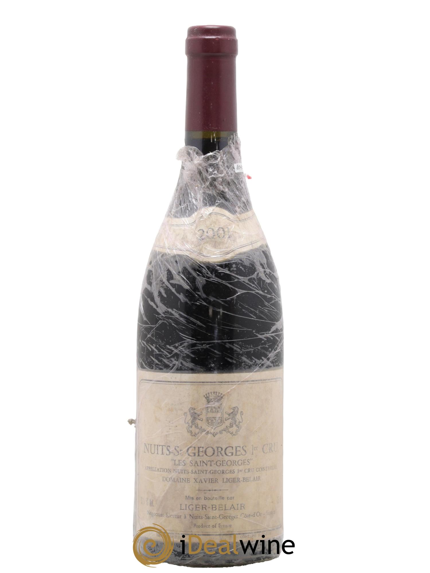 Nuits Saint-Georges 1er Cru Les Saint-Georges Thibault Liger-Belair 2001 - Lotto di 1 bottiglia - 0