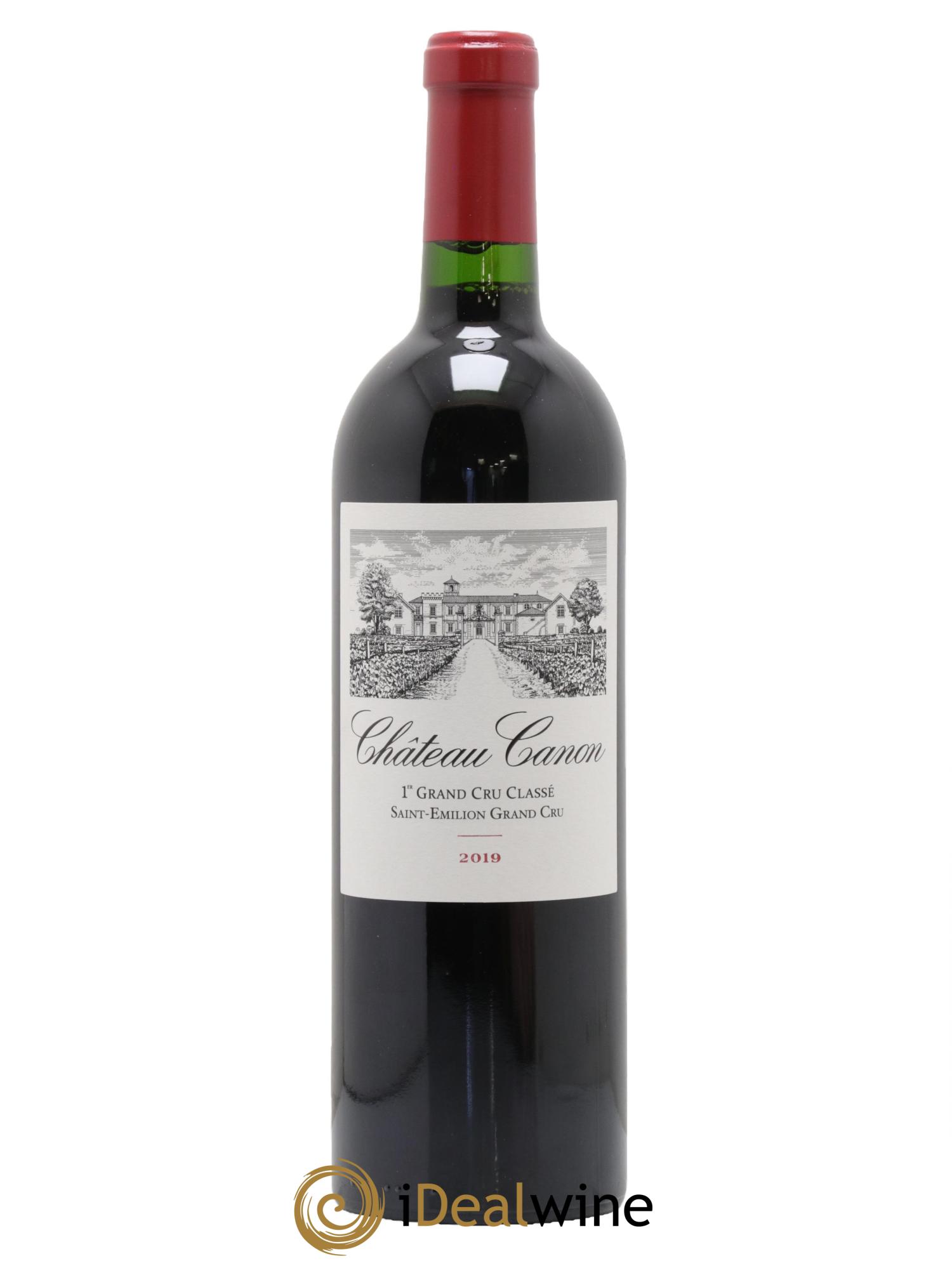 Château Canon 1er Grand Cru Classé B 2019 - Posten von 1 Flasche - 0