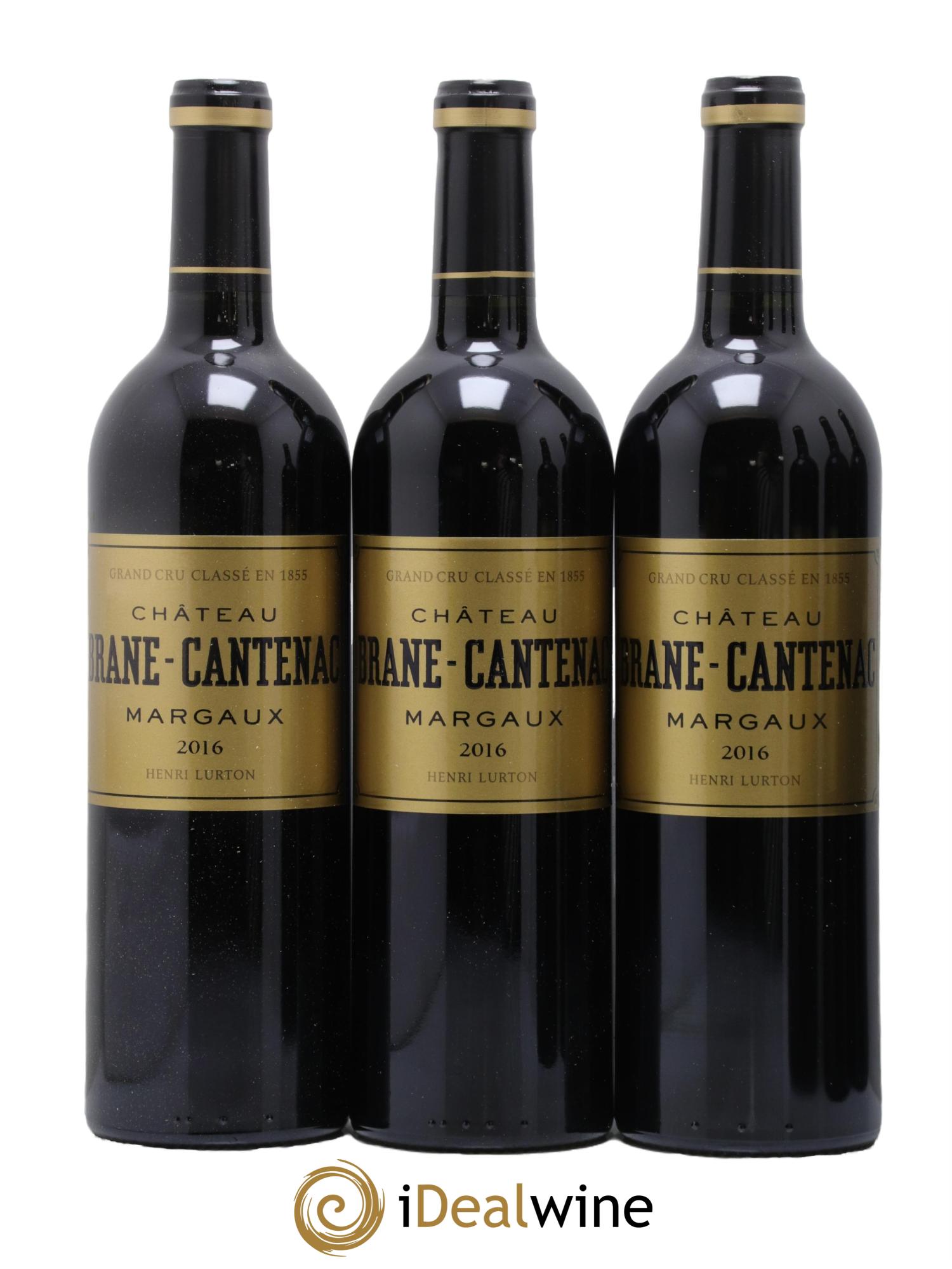 Château Brane Cantenac 2ème Grand Cru Classé 2016 - Lotto di 6 bottiglie - 1