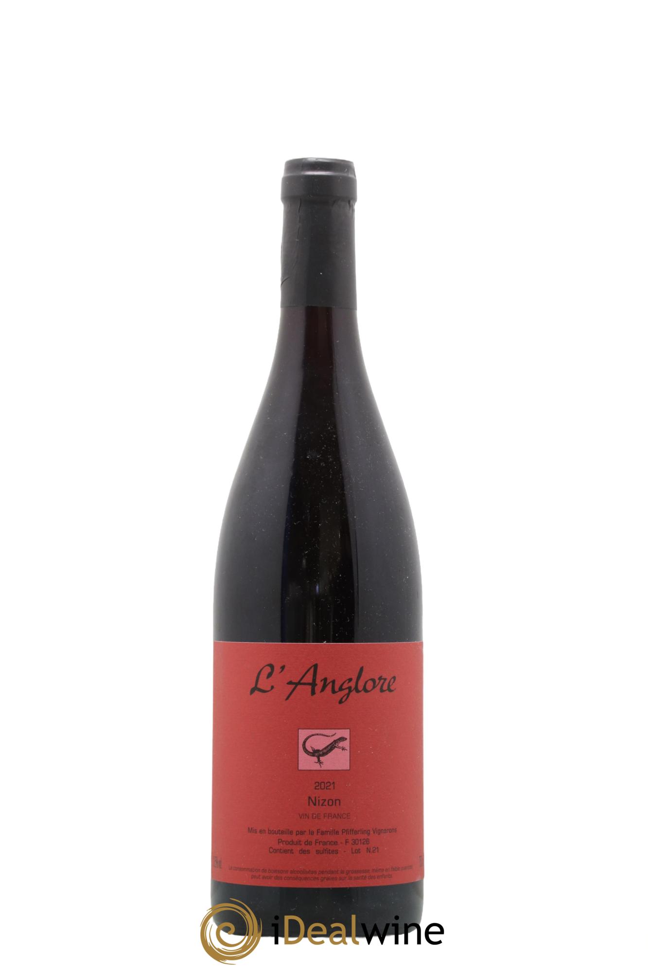 Vin de France Nizon L'Anglore 2021 - Lotto di 1 bottiglia - 0