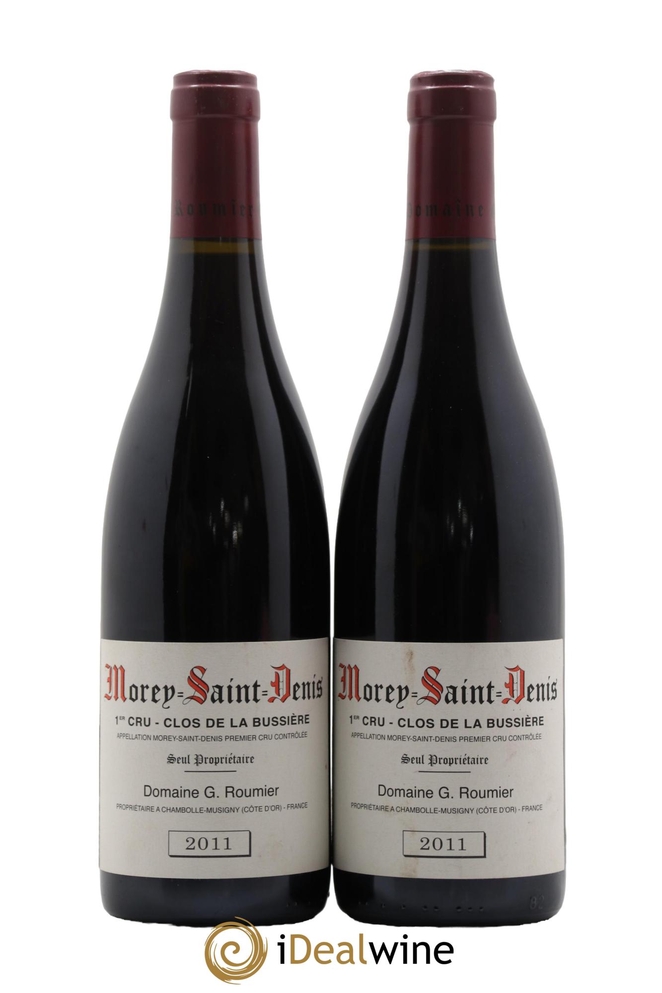 Morey Saint-Denis 1er Cru Clos de la Bussière Georges Roumier (Domaine)  2011 - Lotto di 2 bottiglie - 0