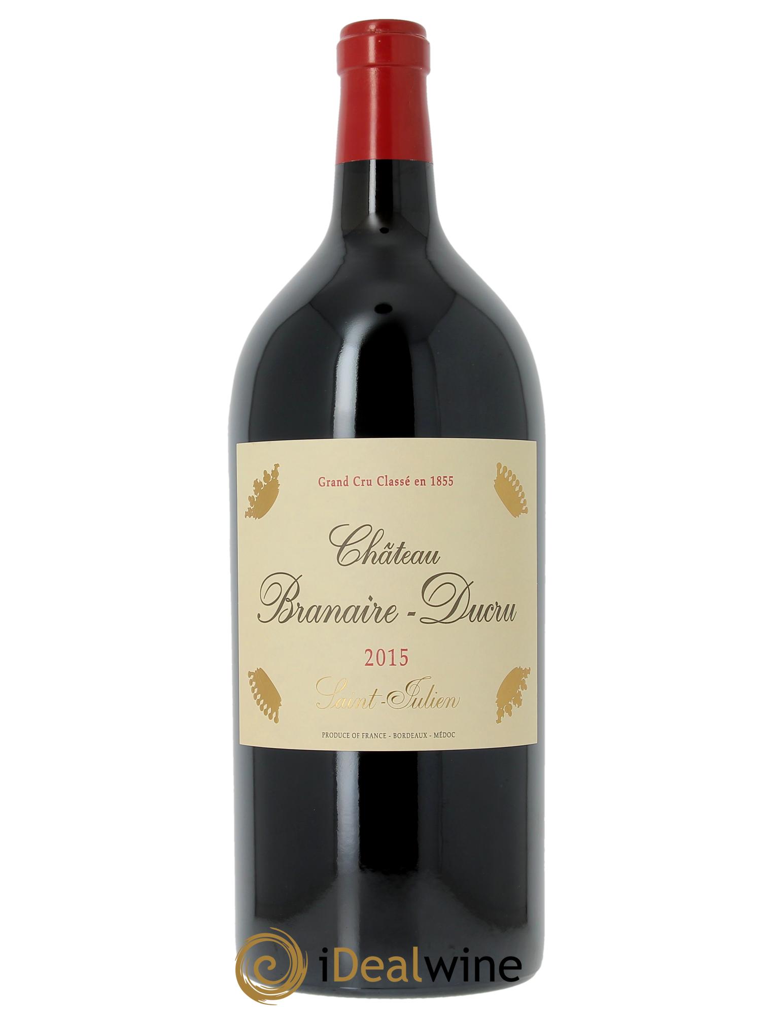 Château Branaire Ducru 4ème Grand Cru Classé  2015 - Lot de 1 jeroboam - 1