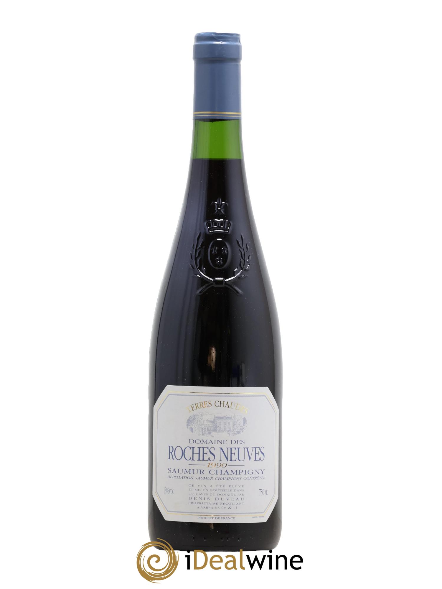 Saumur-Champigny Terres Chaudes Domaine des Roches Neuves - Thierry Germain 1990 - Lot of 1 bottle - 0