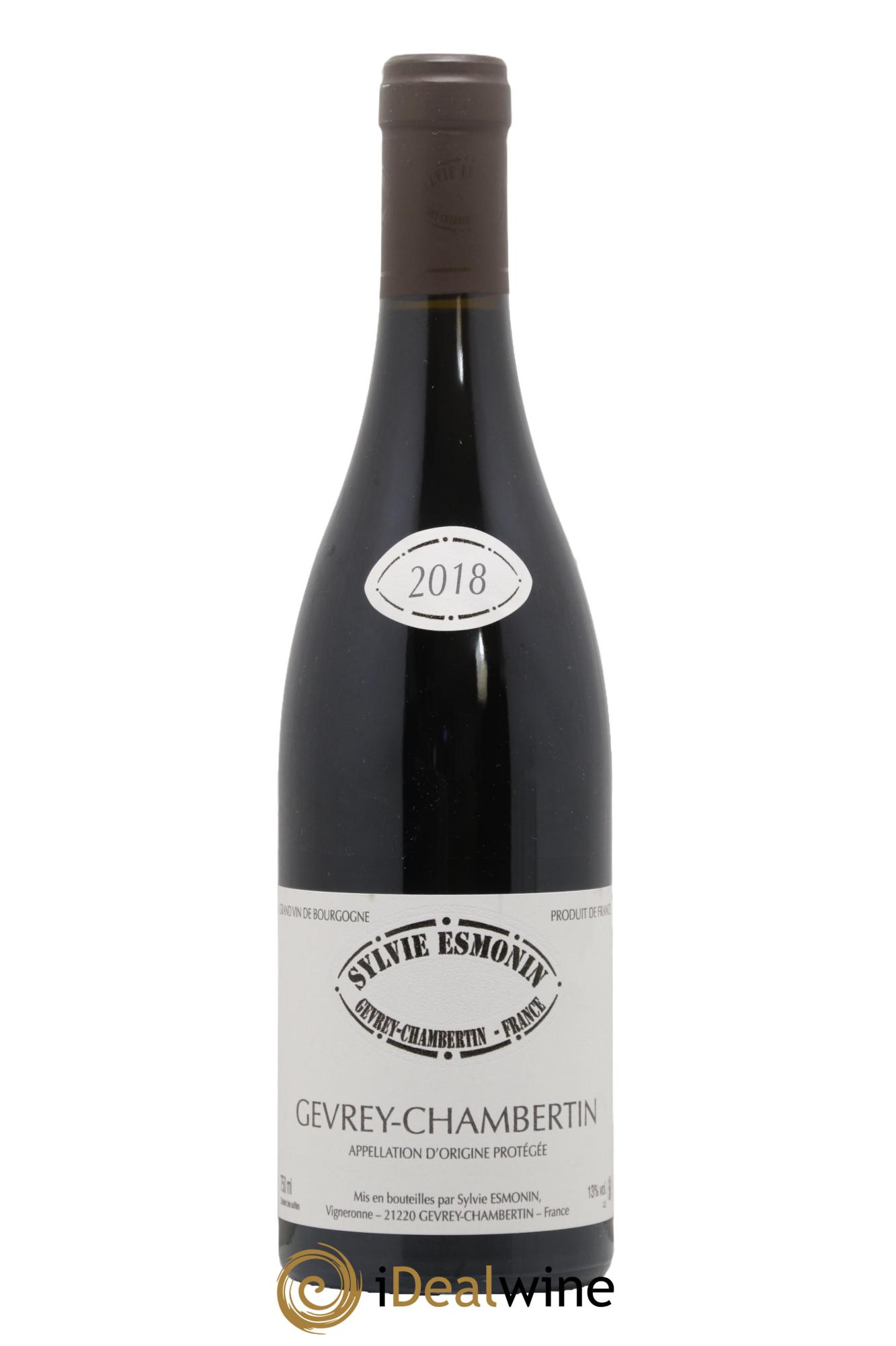 Gevrey-Chambertin Sylvie Esmonin 2018 - Posten von 1 Flasche - 0