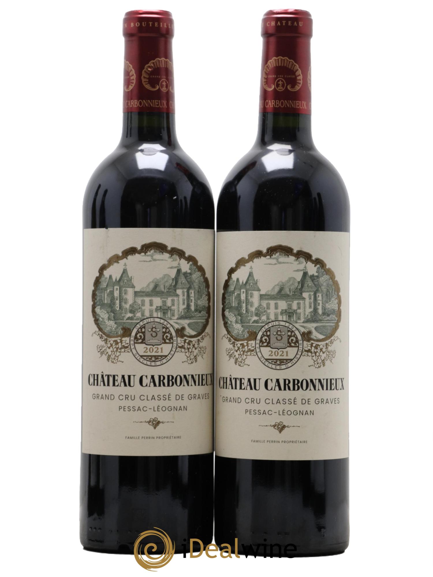 Château Carbonnieux Cru Classé de Graves  2021 - Lot of 2 bottles - 0