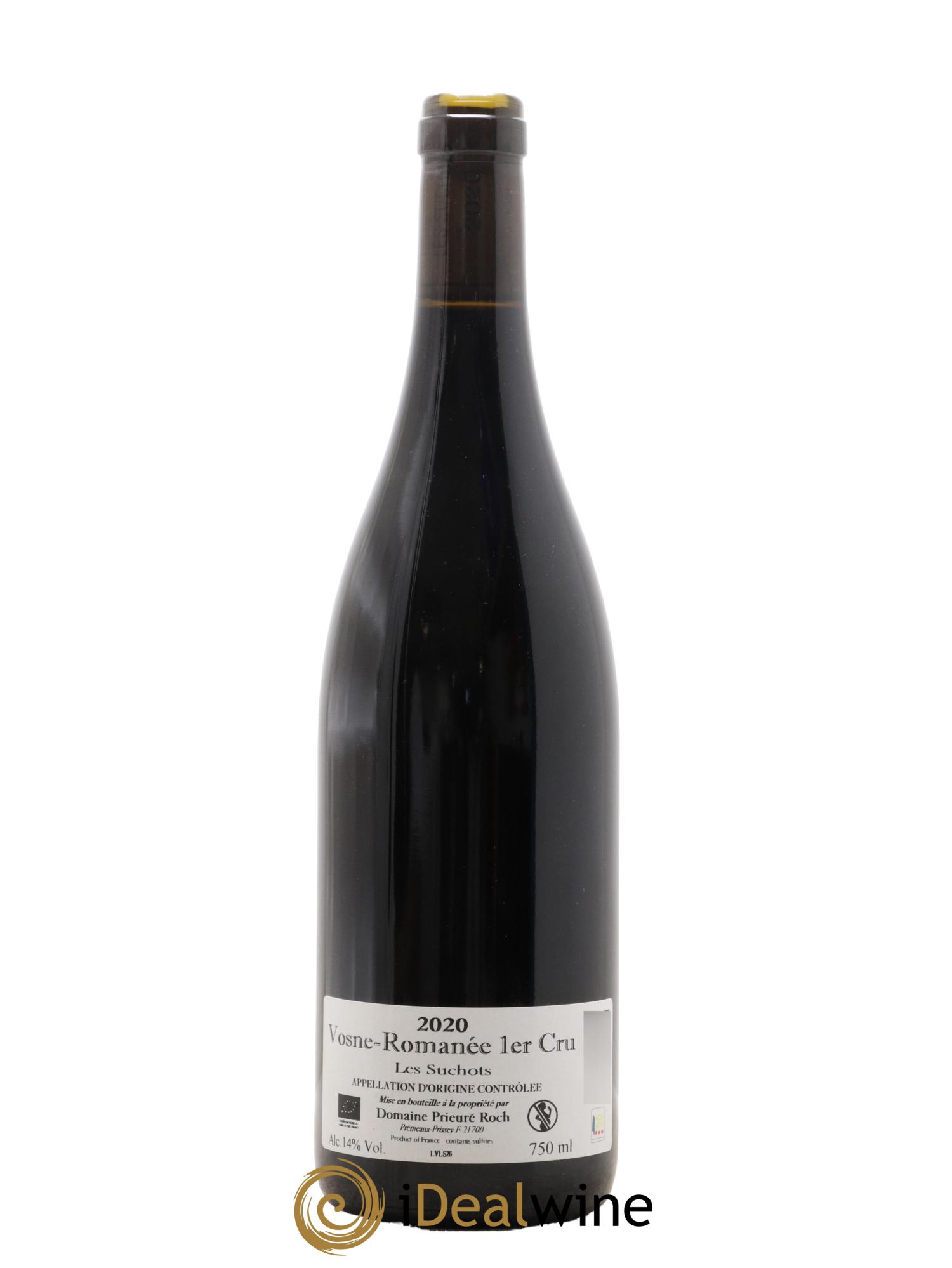 Vosne-Romanée 1er Cru Les Suchots Prieuré Roch  2020 - Lot de 1 bouteille - 1