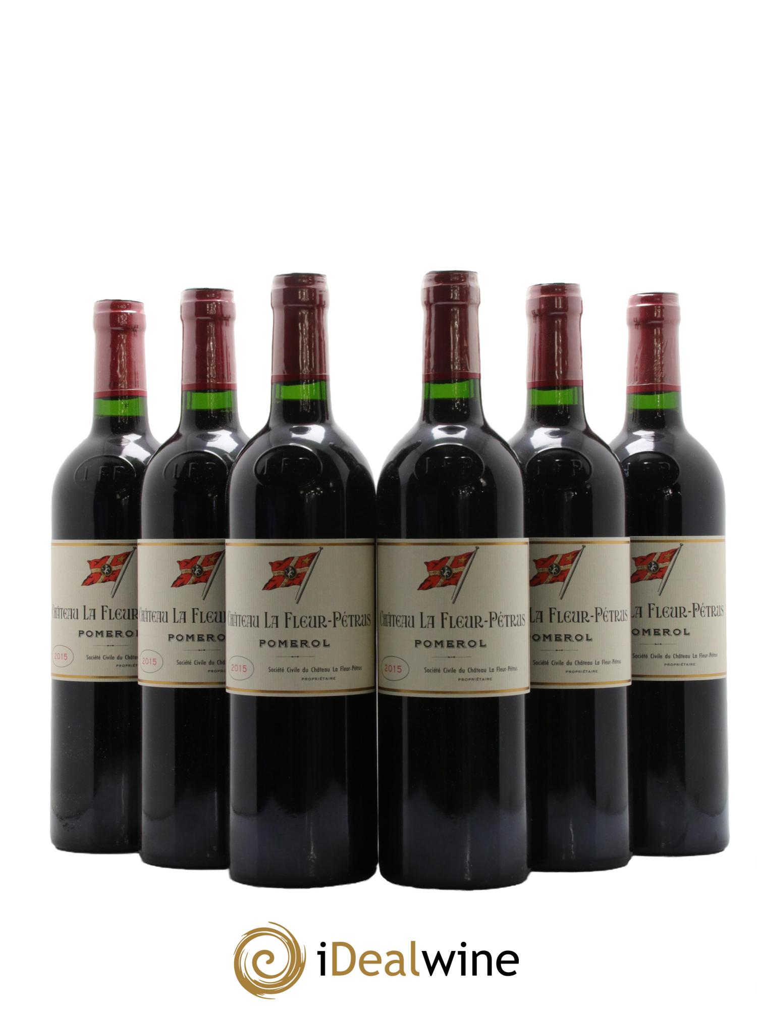 Château la Fleur Petrus 2015 - Lot de 6 bouteilles - 0