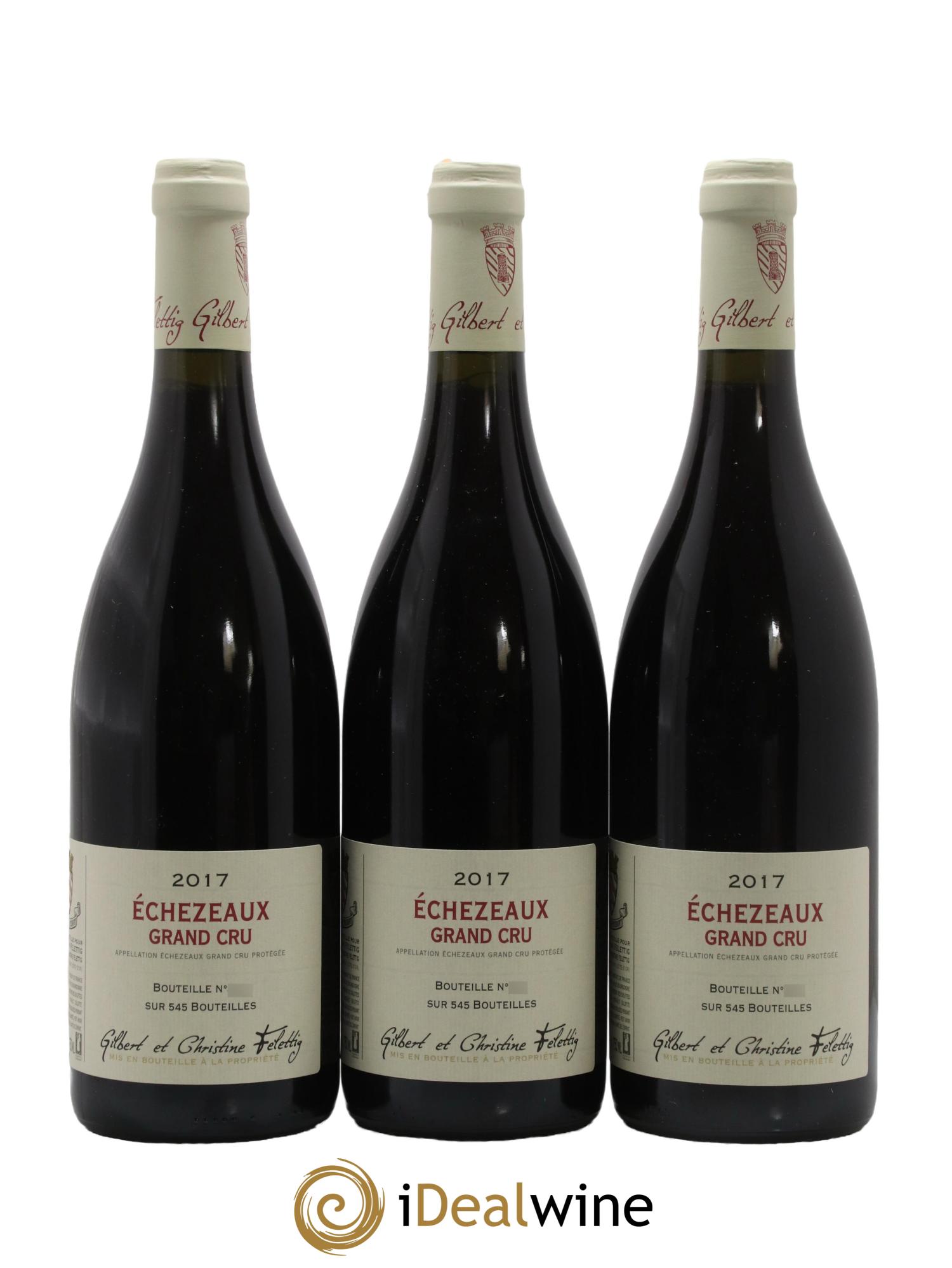 Echézeaux Grand Cru Felettig (Domaine) 2017 - Lot de 3 bouteilles - 0