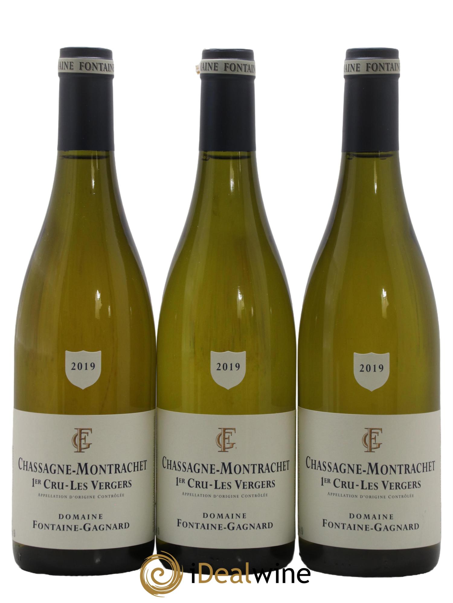 Chassagne-Montrachet 1er Cru Les Vergers Fontaine-Gagnard (Domaine) 2019 - Lot de 3 bouteilles - 0