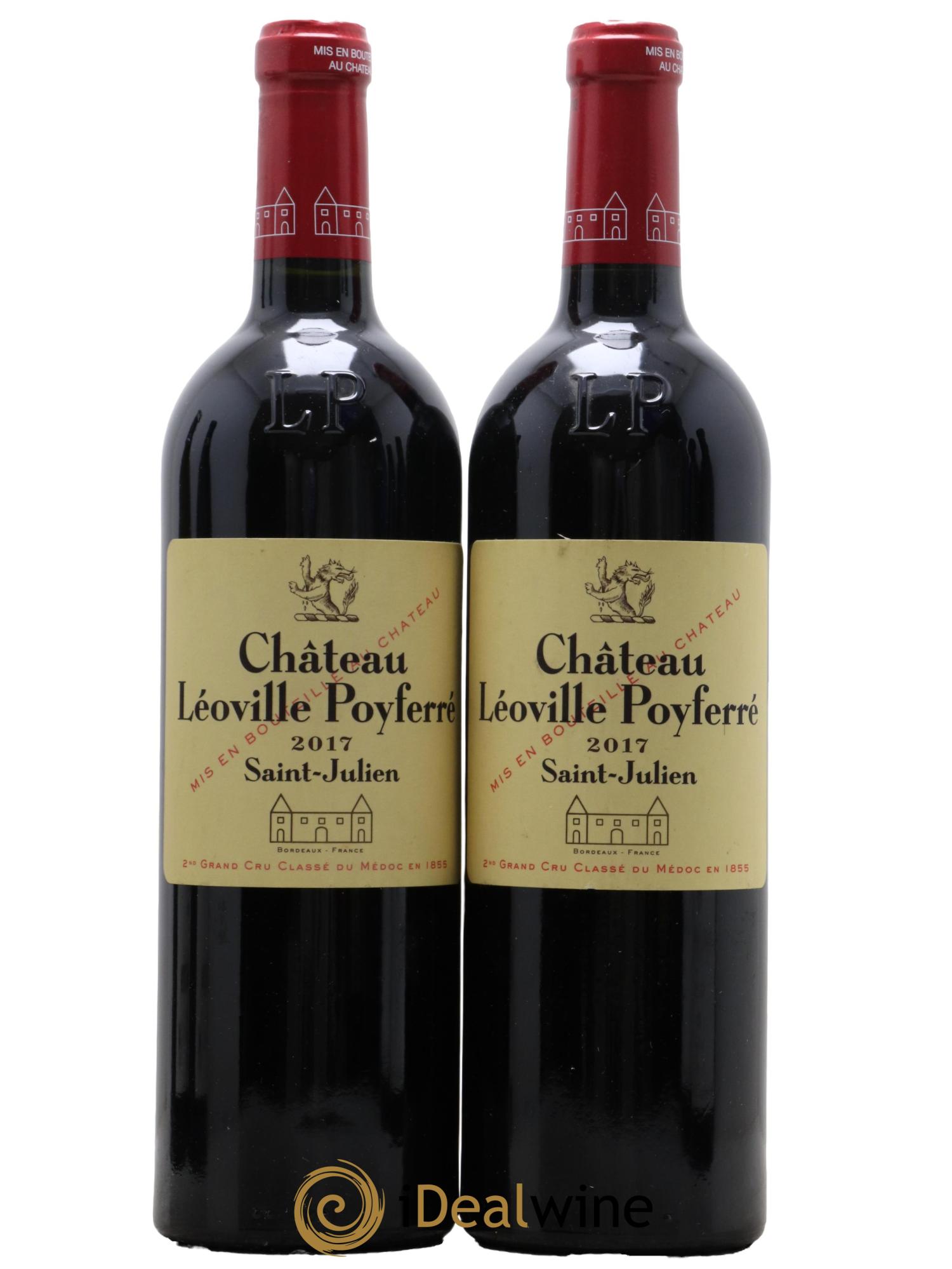 Château Léoville Poyferré 2ème Grand Cru Classé  2017 - Posten von 2 Flaschen - 0