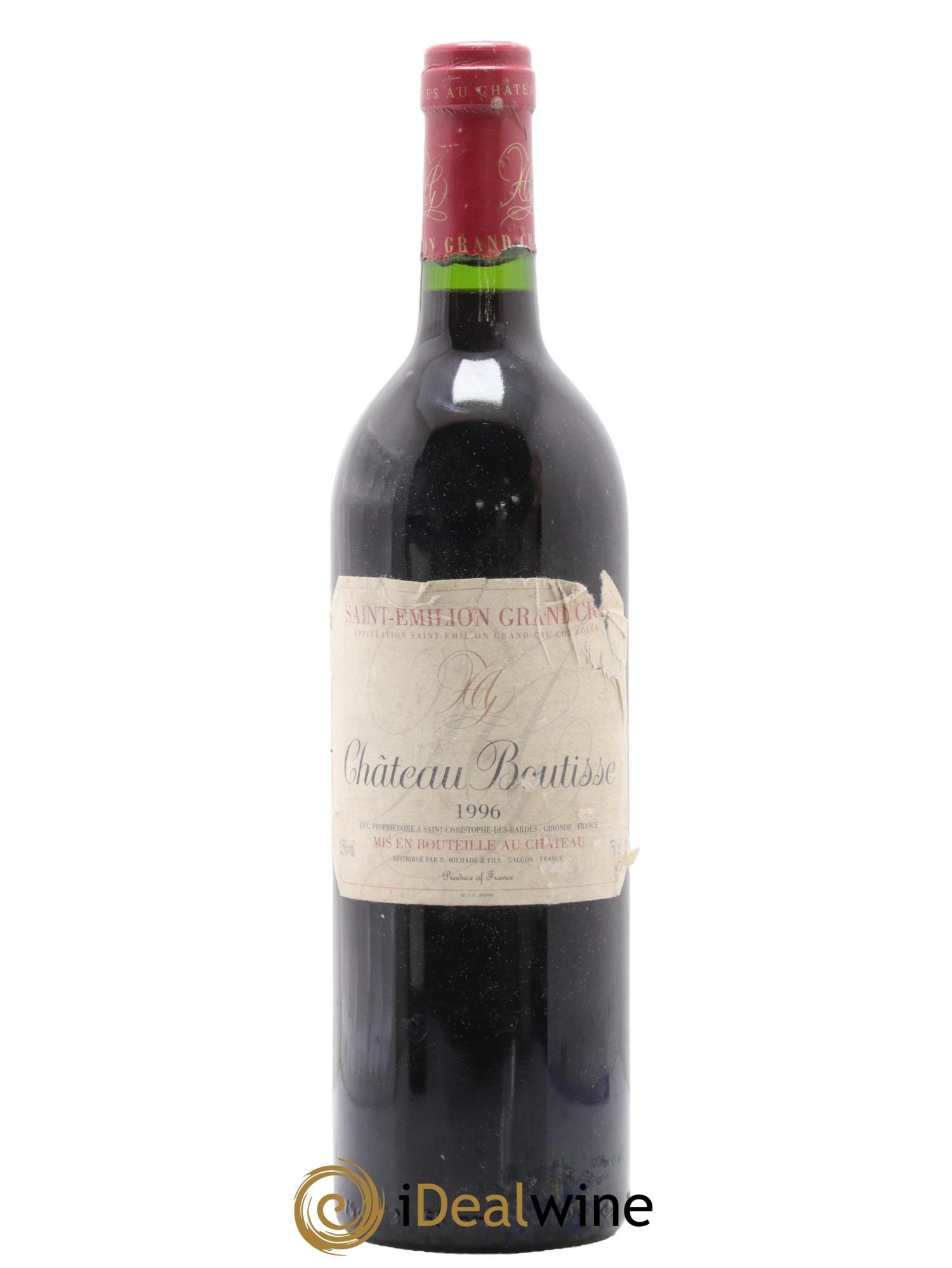 Saint-Émilion Grand Cru Château Boutisse 1996 - Lotto di 1 bottiglia - 0