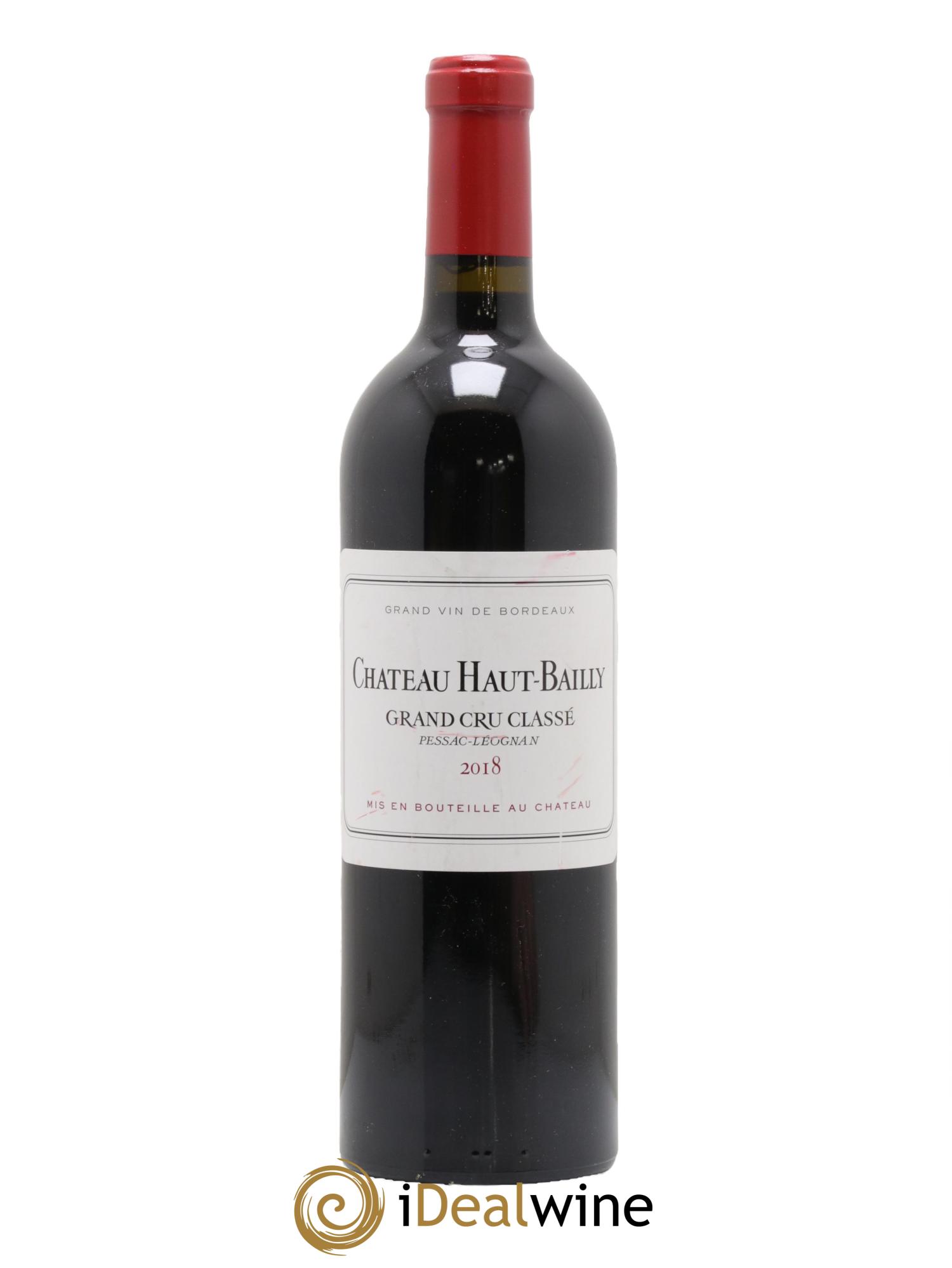 Château Haut-Bailly Cru Classé de Graves 2018 - Lot de 1 bouteille - 0