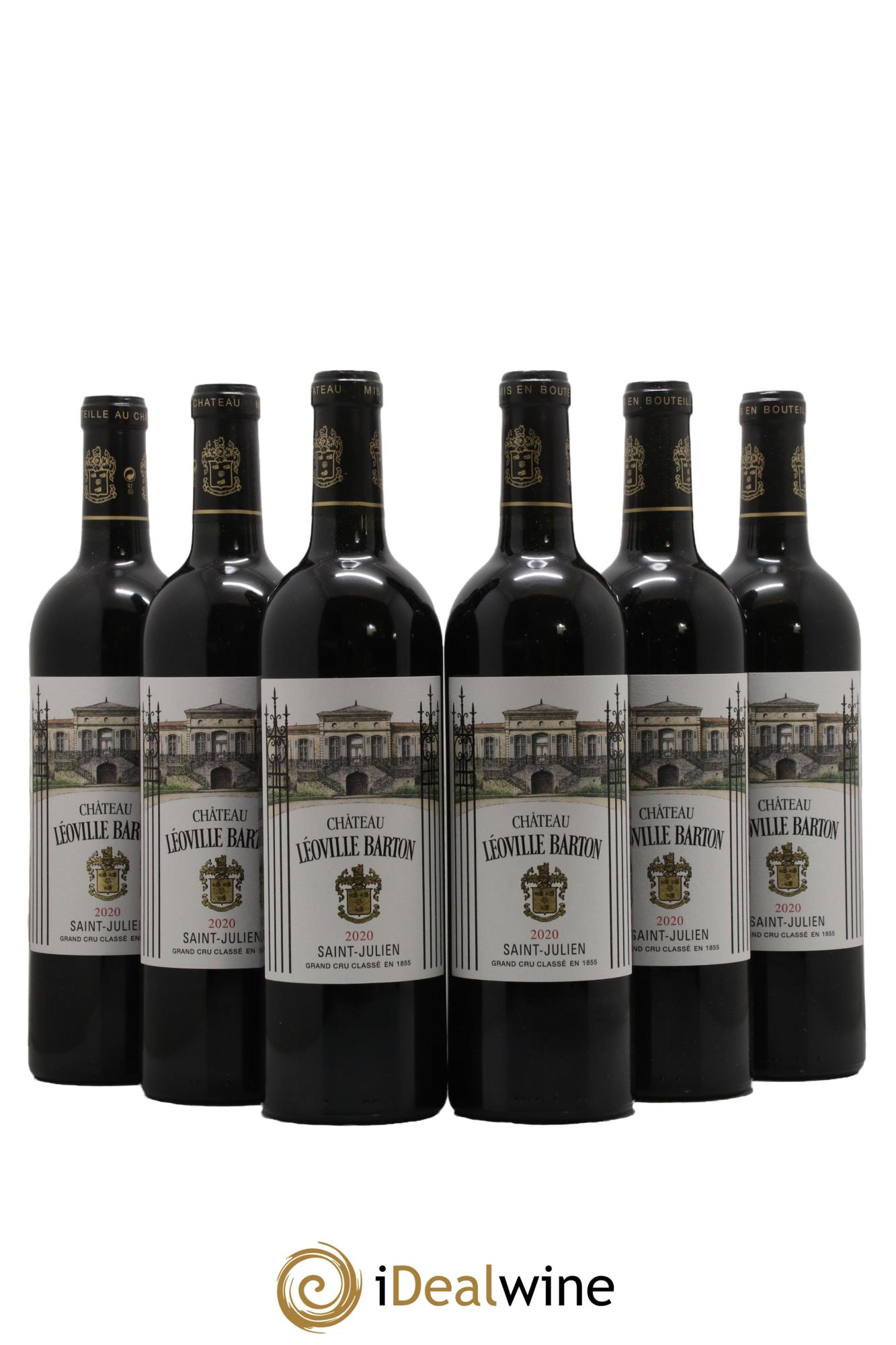 Château Léoville Barton 2ème Grand Cru Classé 2020 - Lot de 6 bouteilles - 0