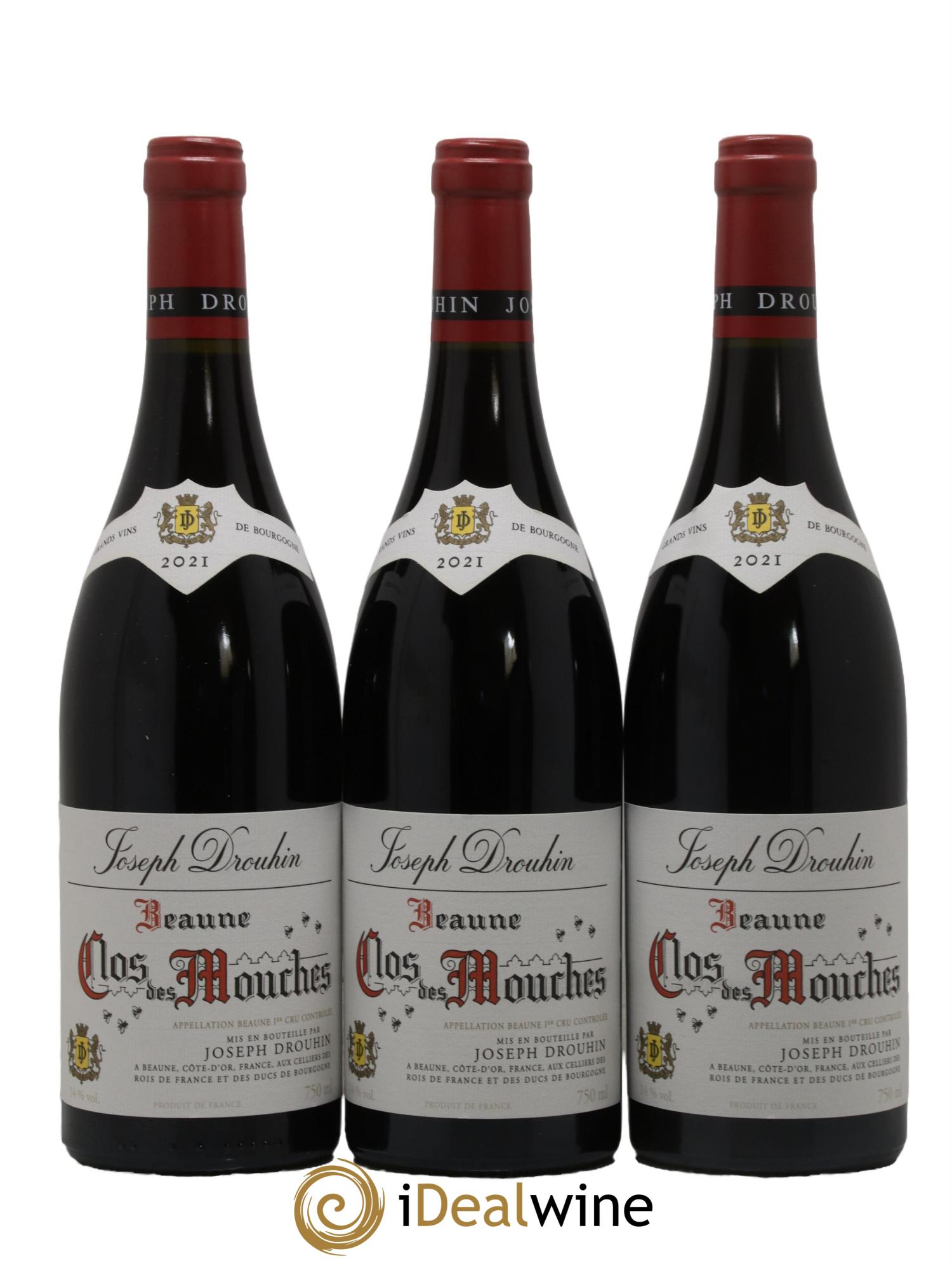 Beaune 1er Cru Clos des Mouches Joseph Drouhin 2021 - Lotto di 6 bottiglie - 2