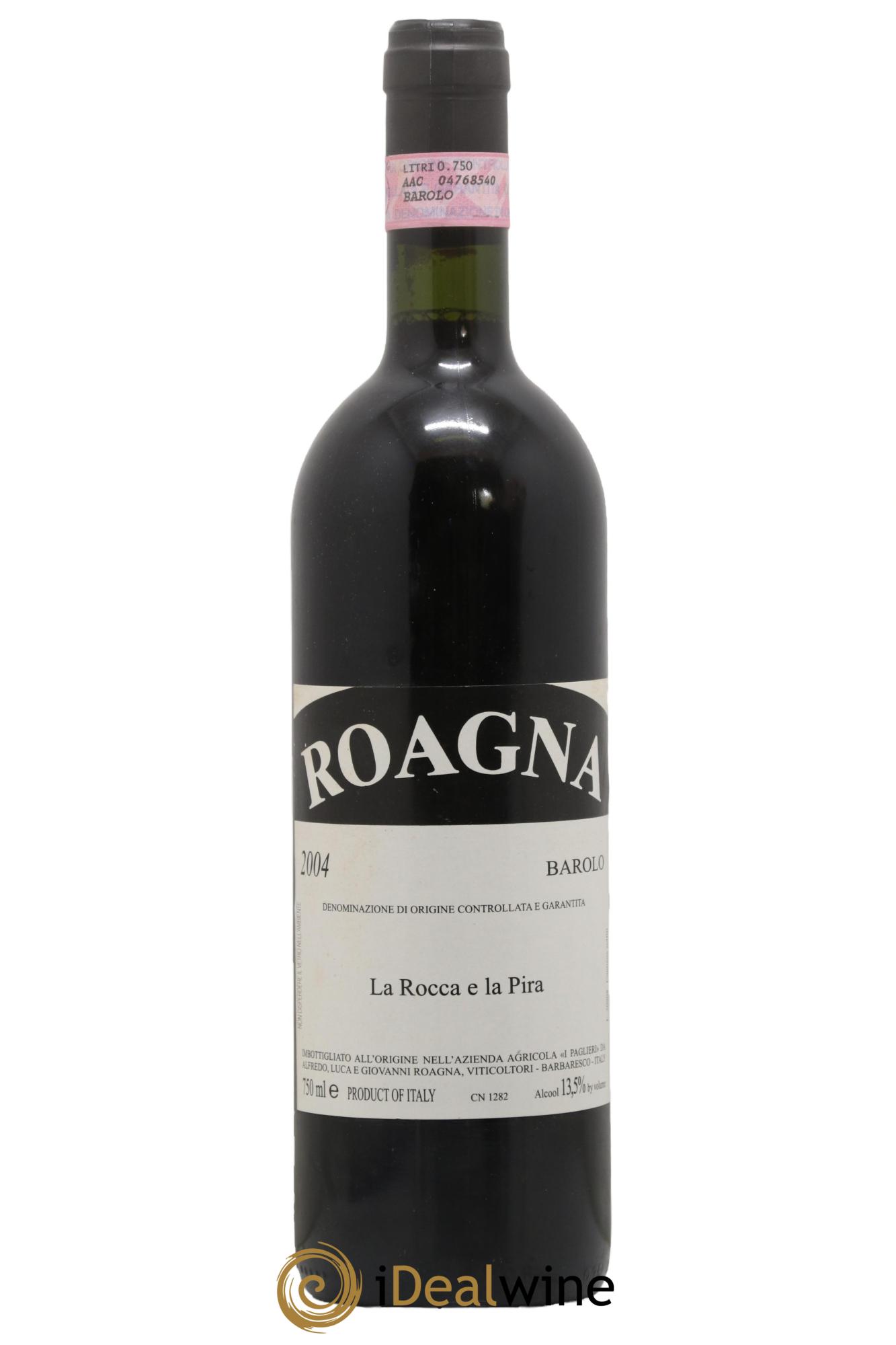 Barolo DOCG La Rocca E La Pira Roagna 2004 - Posten von 1 Flasche - 0