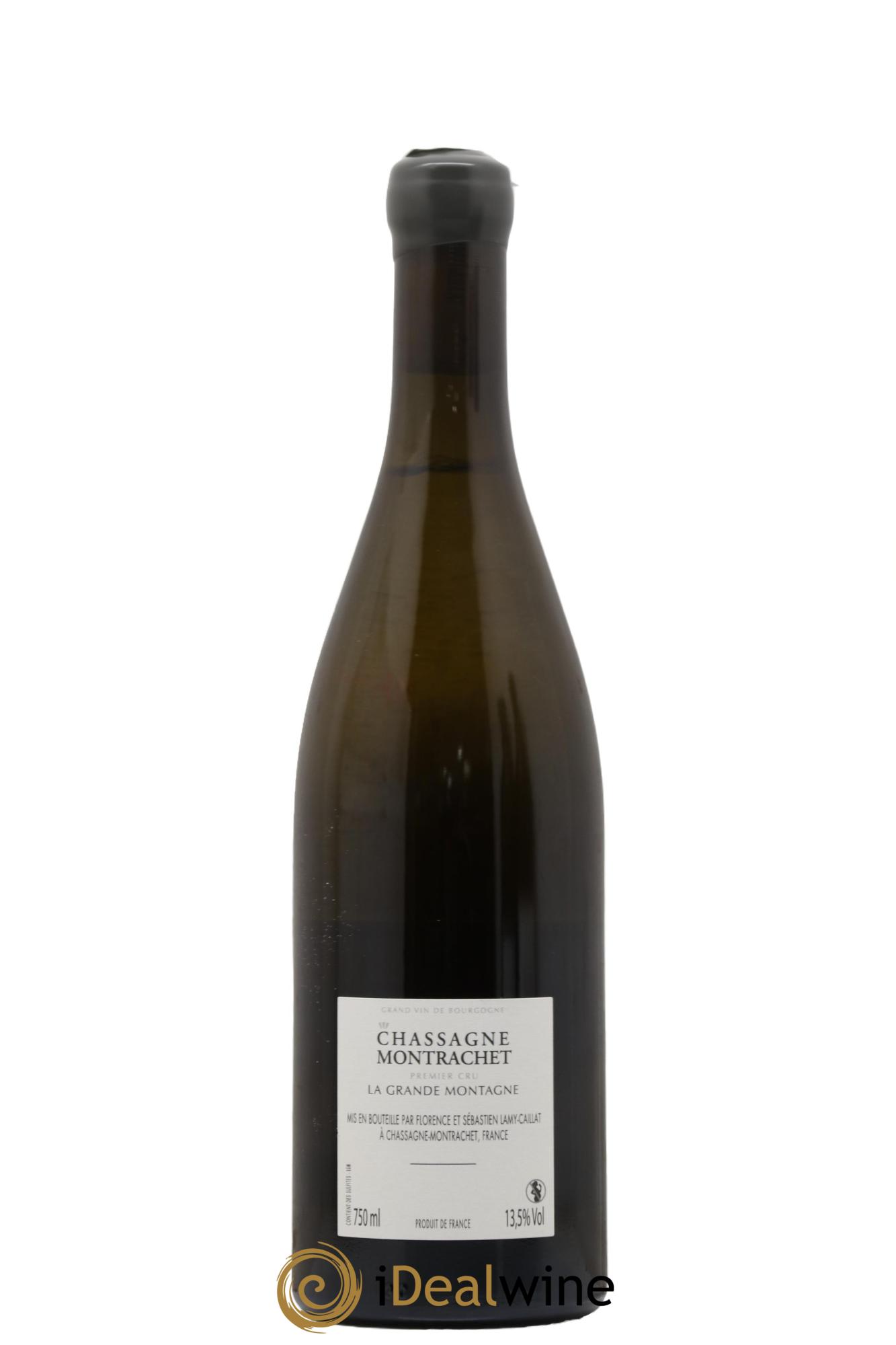 Chassagne-Montrachet 1er Cru La Grande Montagne Lamy-Caillat (Domaine)  2018 - Posten von 1 Flasche - 1