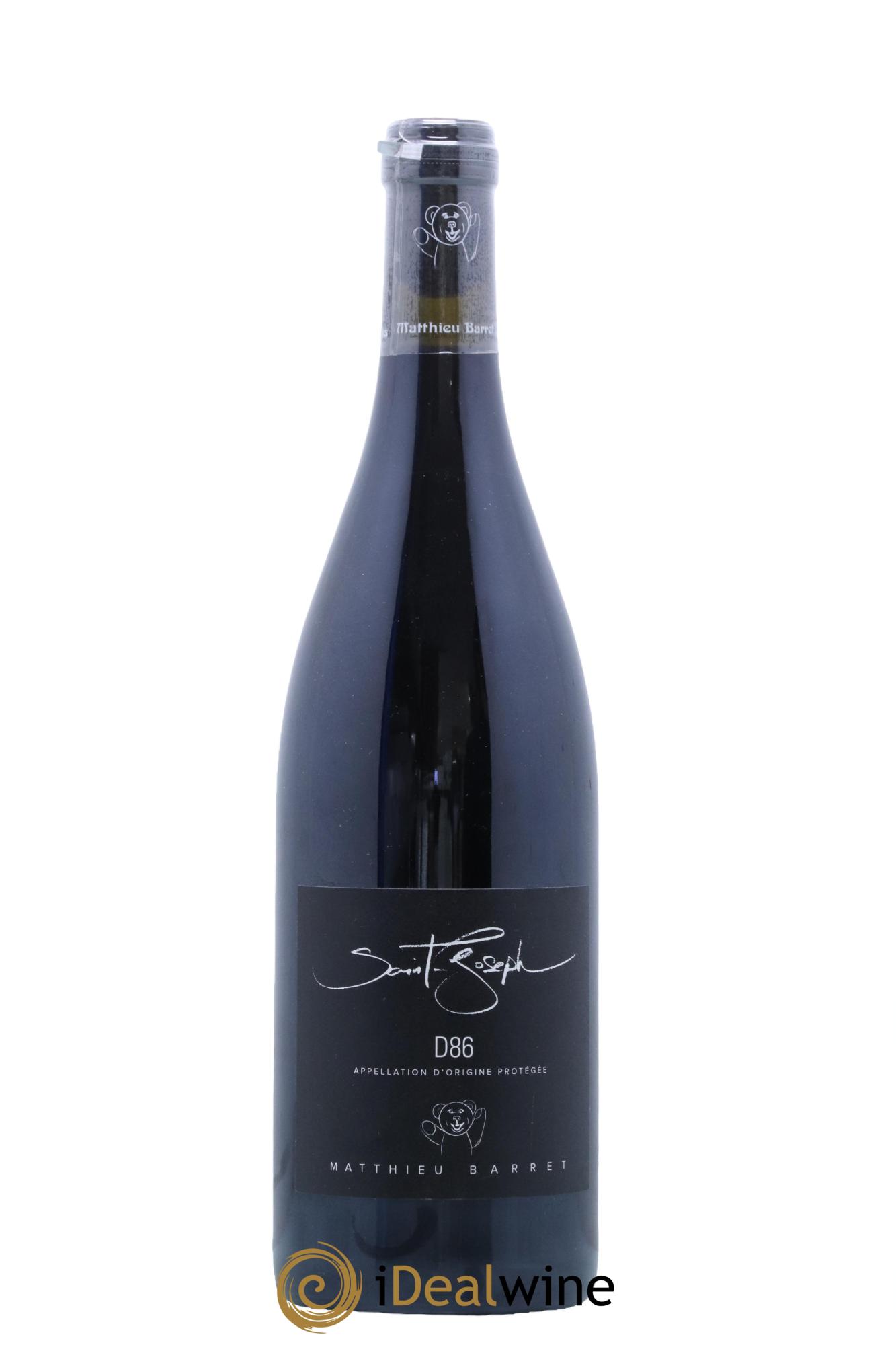 Saint-Joseph D86 Coulet (Domaine du) - Matthieu Barret 2020 - Lot de 1 bouteille - 0