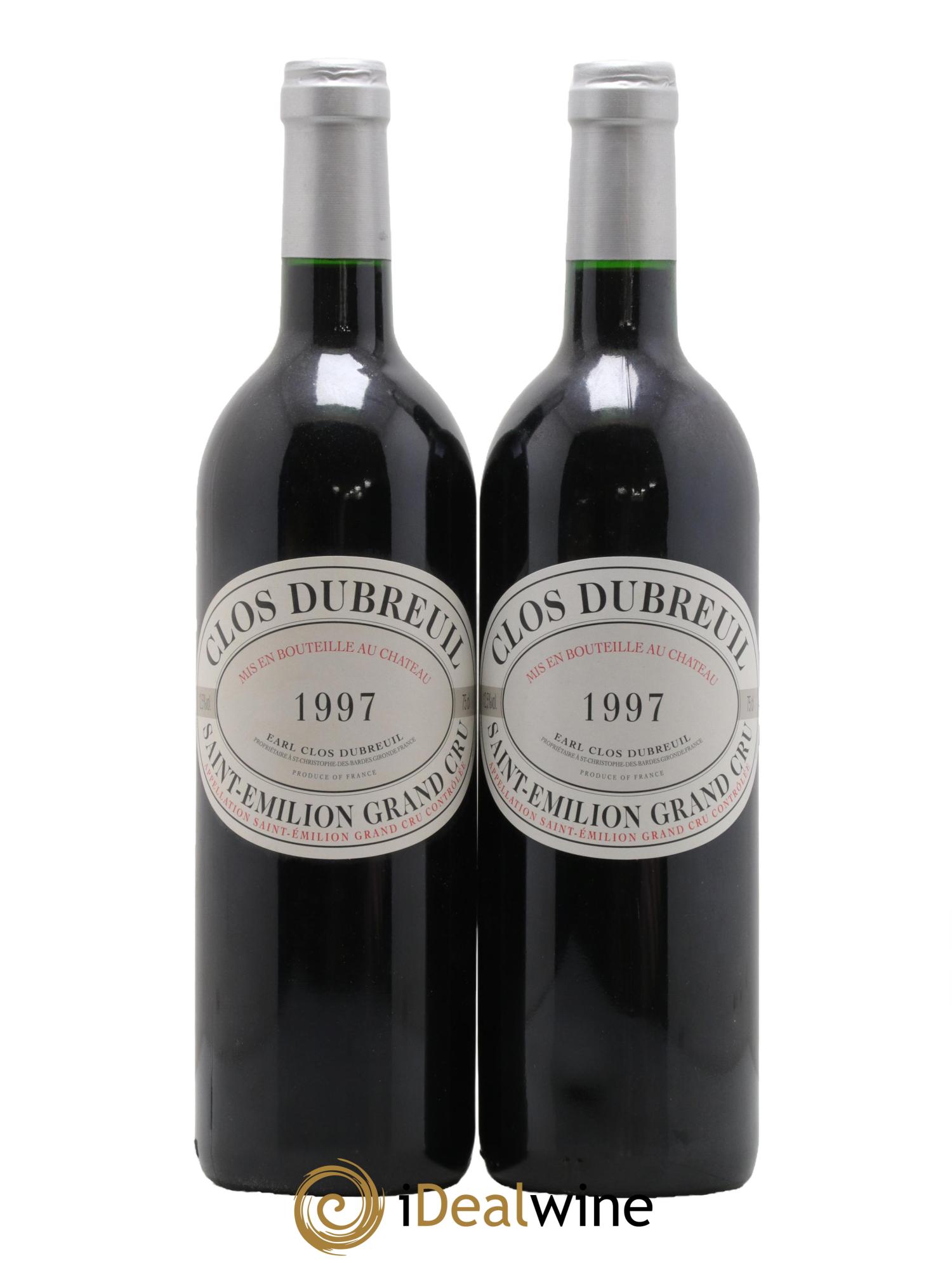 Clos Dubreuil Grand Cru Classé 1997 - Posten von 2 Flaschen - 0