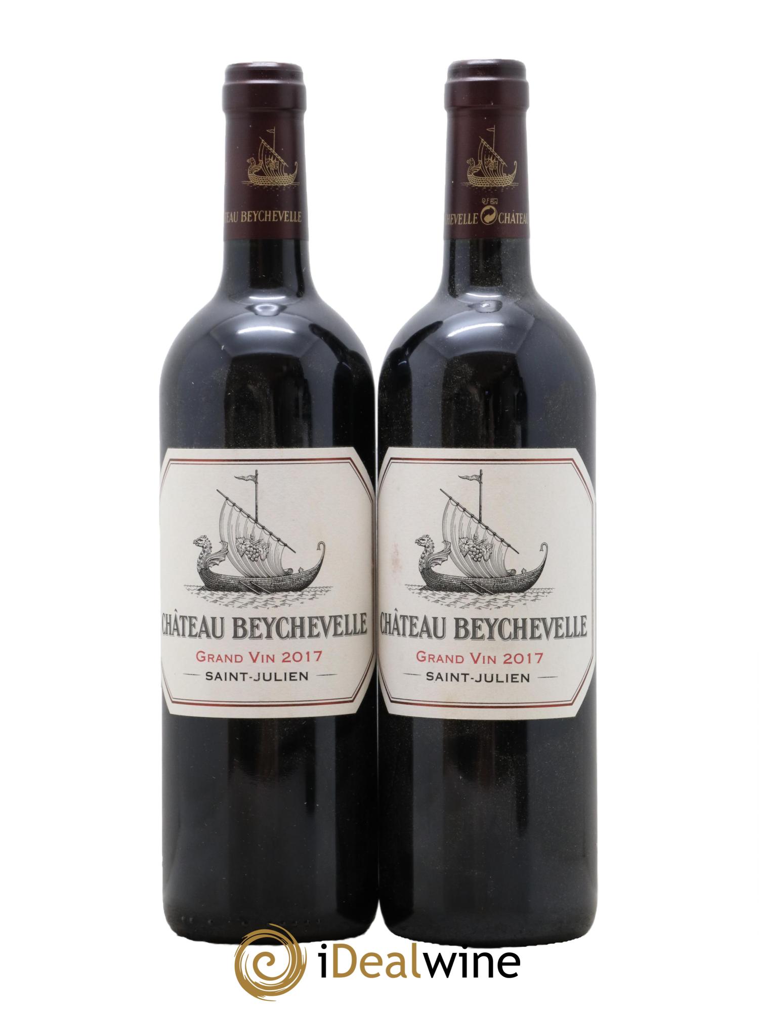 Château Beychevelle 4ème Grand Cru Classé 2017 - Lot de 2 bouteilles - 0