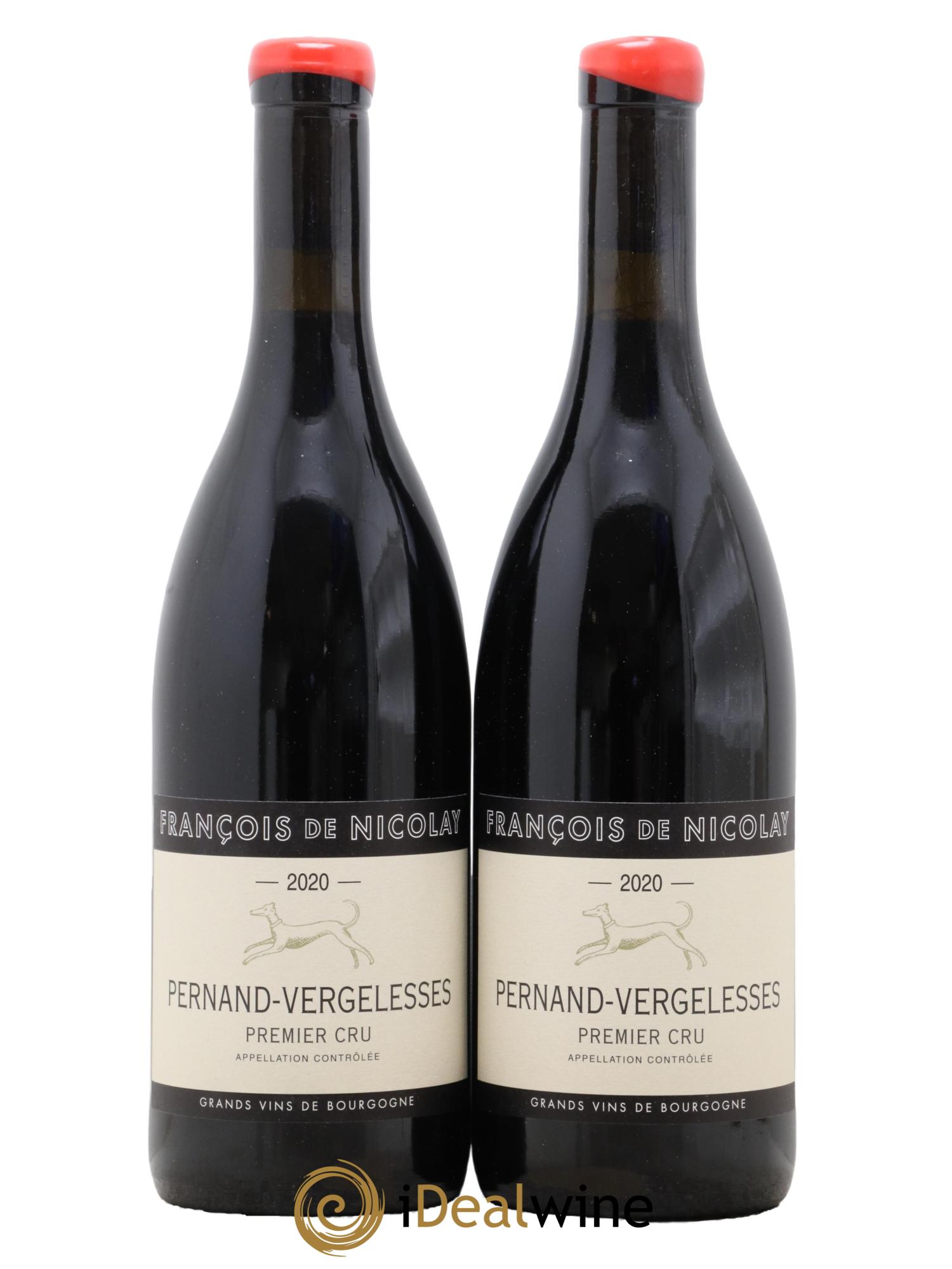 Pernand-Vergelesses 1er Cru François De Nicolay 2020 - Lot de 2 bouteilles - 0