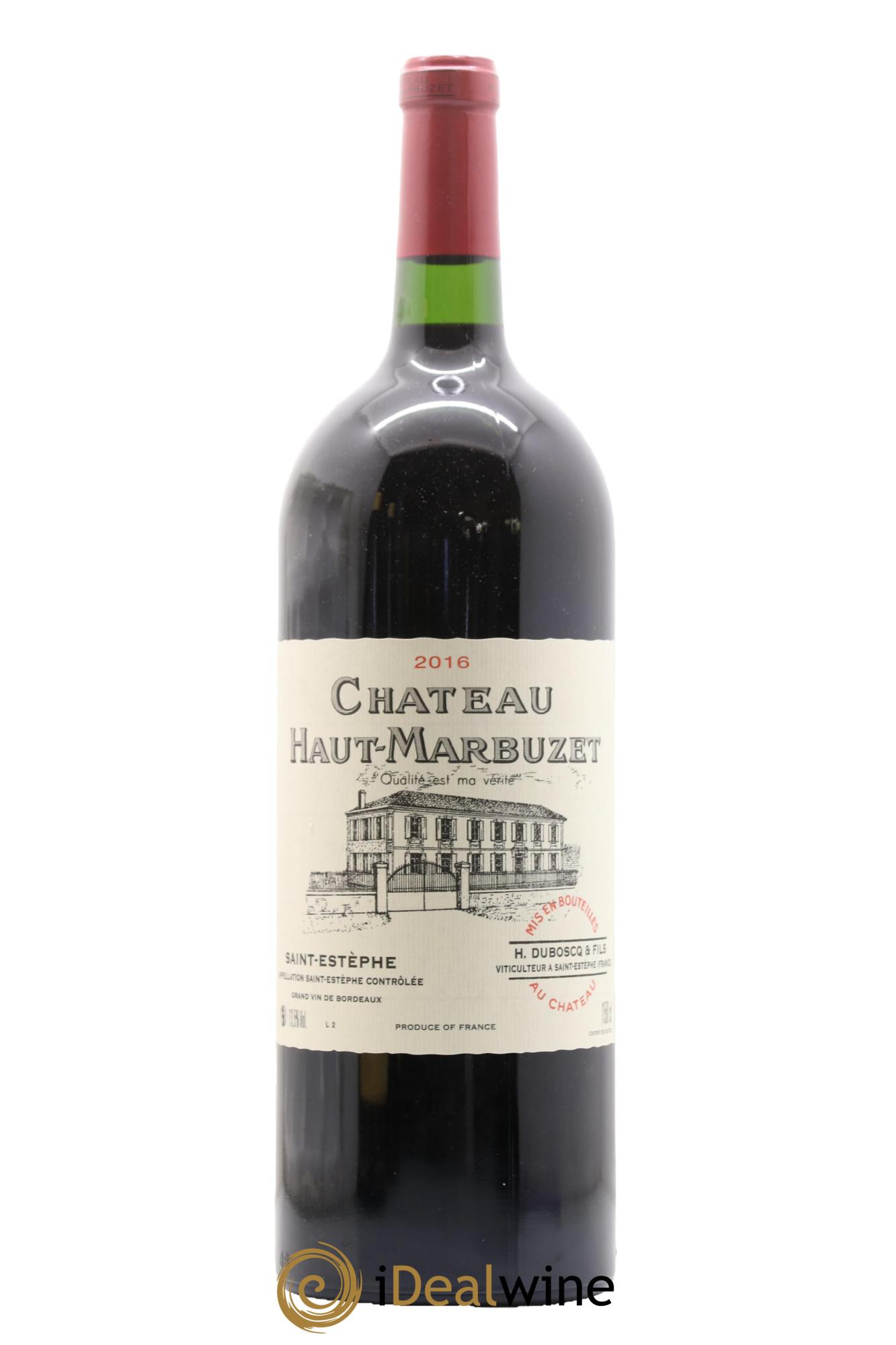 Château Haut Marbuzet  2016 - Posten von 1 Magnum - 0