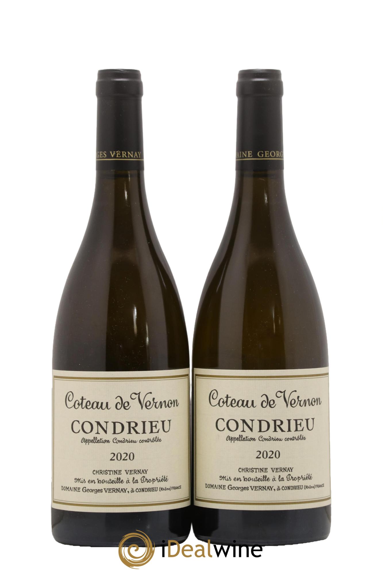 Condrieu Coteau de Vernon Georges Vernay 2020 - Lot de 2 bouteilles - 0