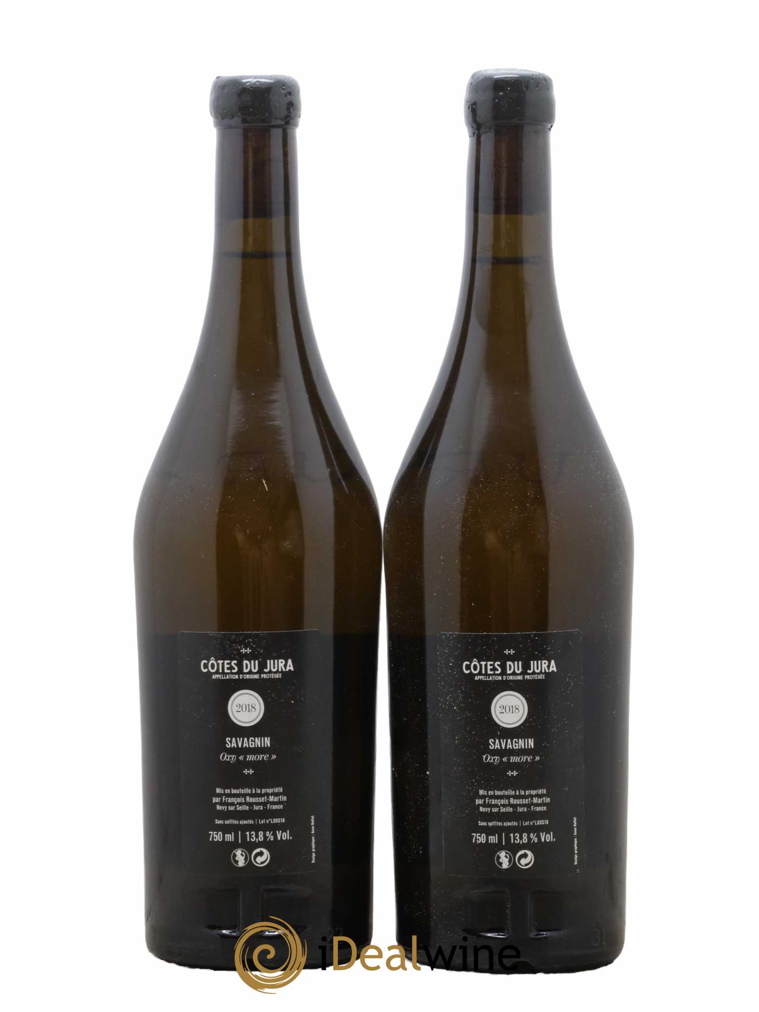 Côtes du Jura Savagnin Oxymore Rousset Martin 2018 - Lot de 2 bouteilles - 1