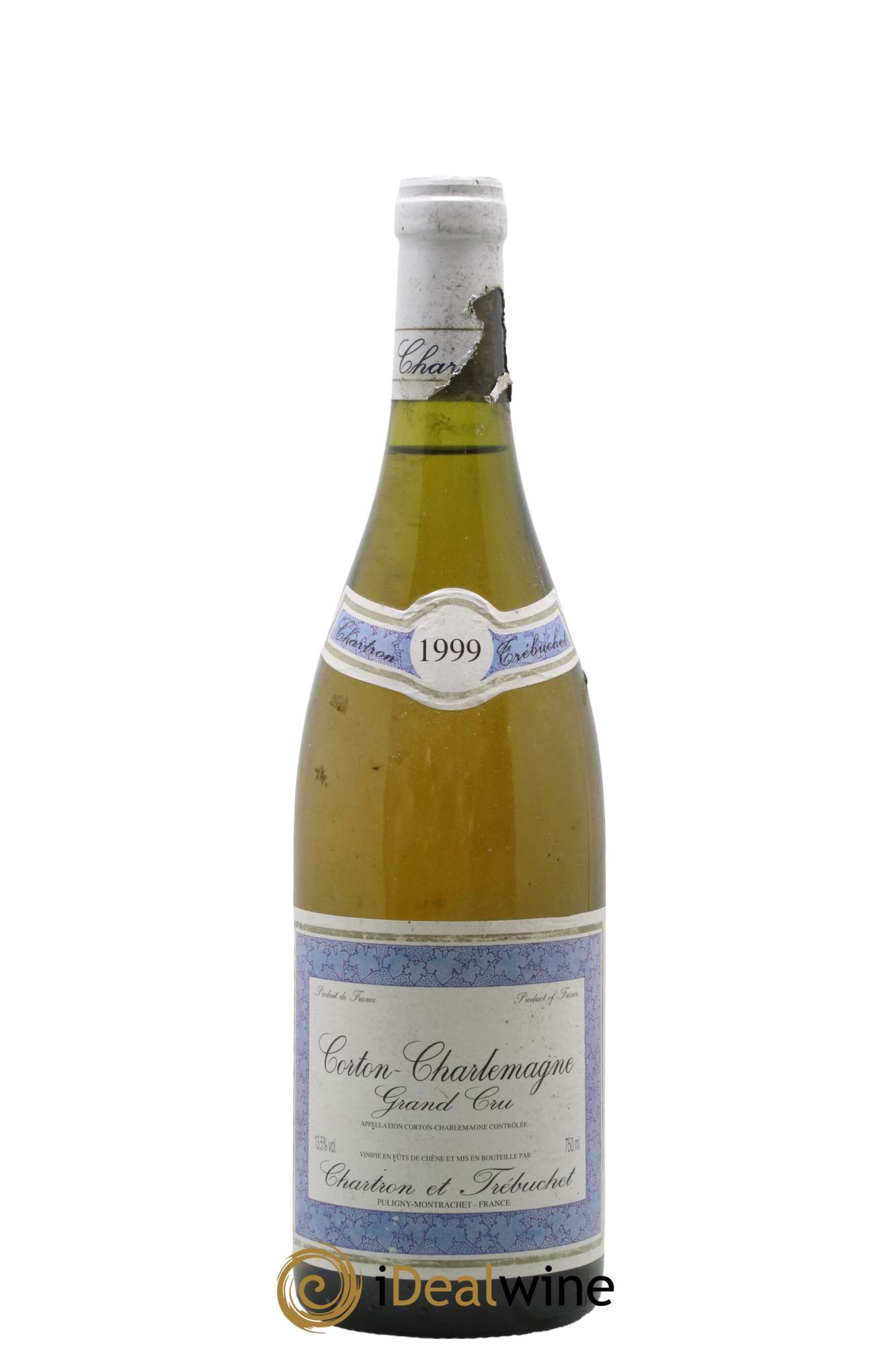 Corton-Charlemagne Grand Cru Chartron et Trébuchet 1999 - Lot of 1 bottle - 0