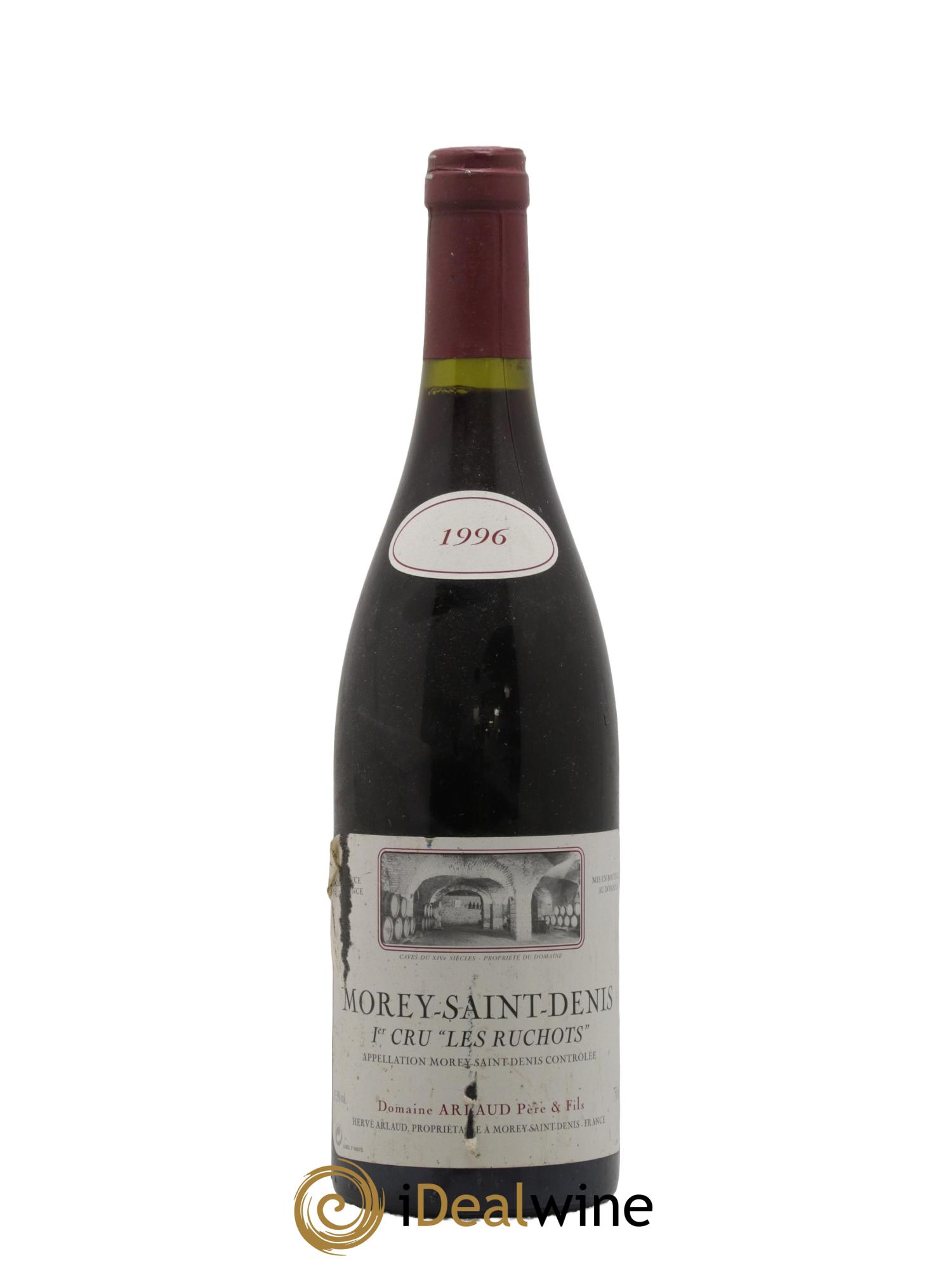 Morey Saint-Denis 1er Cru Les Ruchots Arlaud 1996 - Lotto di 1 bottiglia - 0