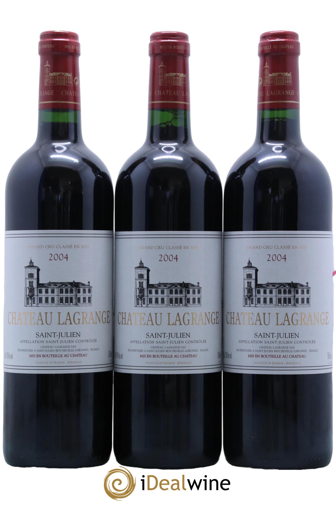 Château Lagrange 3ème Grand Cru Classé  2004 - Lot de 12 bouteilles - 4