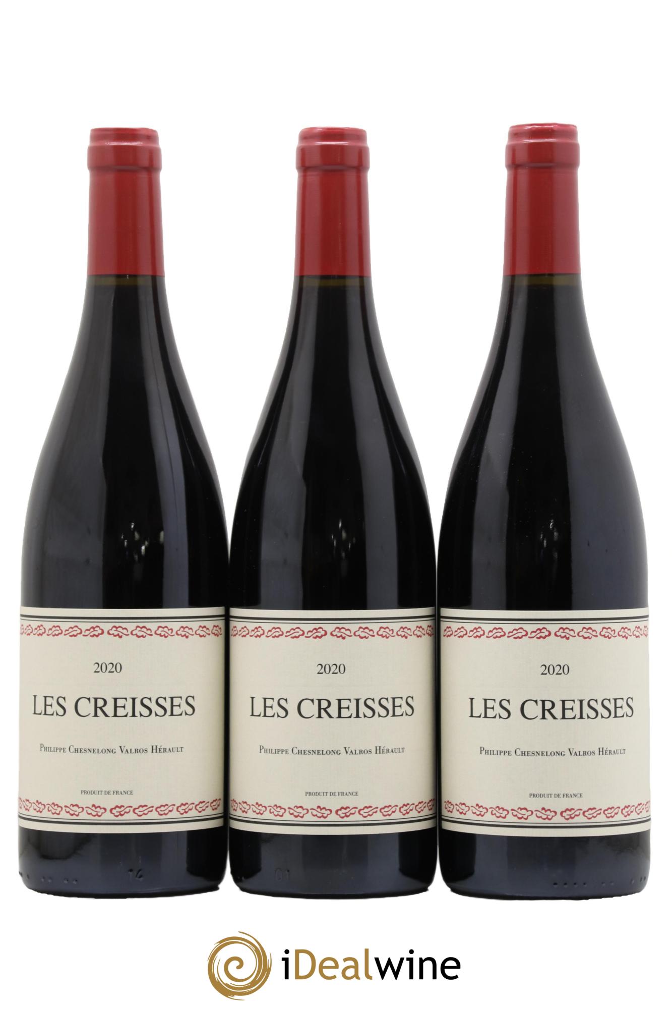 Vin de France Les Creisses Les Creisses (Domaine) 2020 - Lot de 3 bouteilles - 0