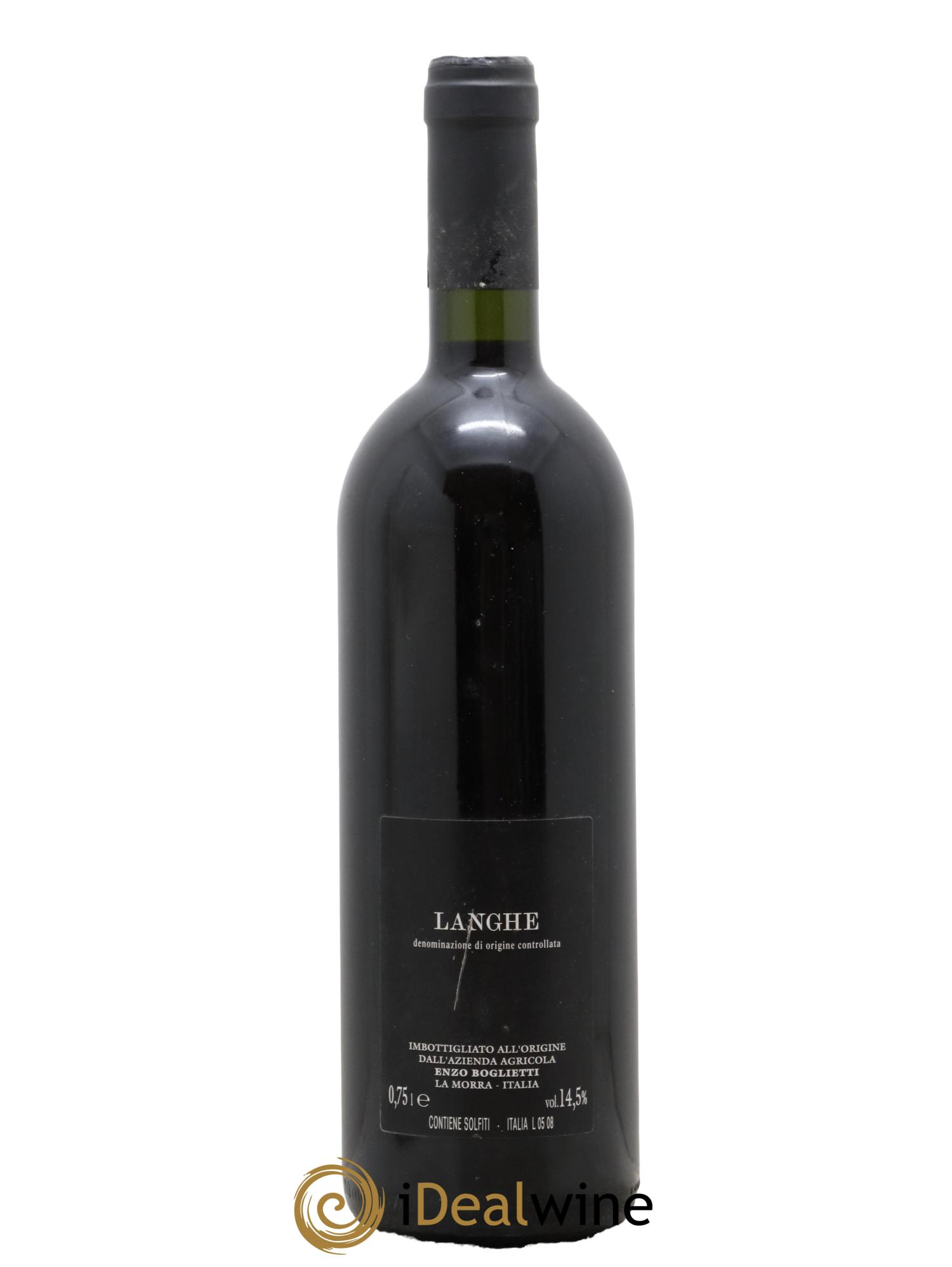 Langhe DOC Merlot Vinga Talpone Enzo Boglietti 2003 - Lotto di 1 bottiglia - 1