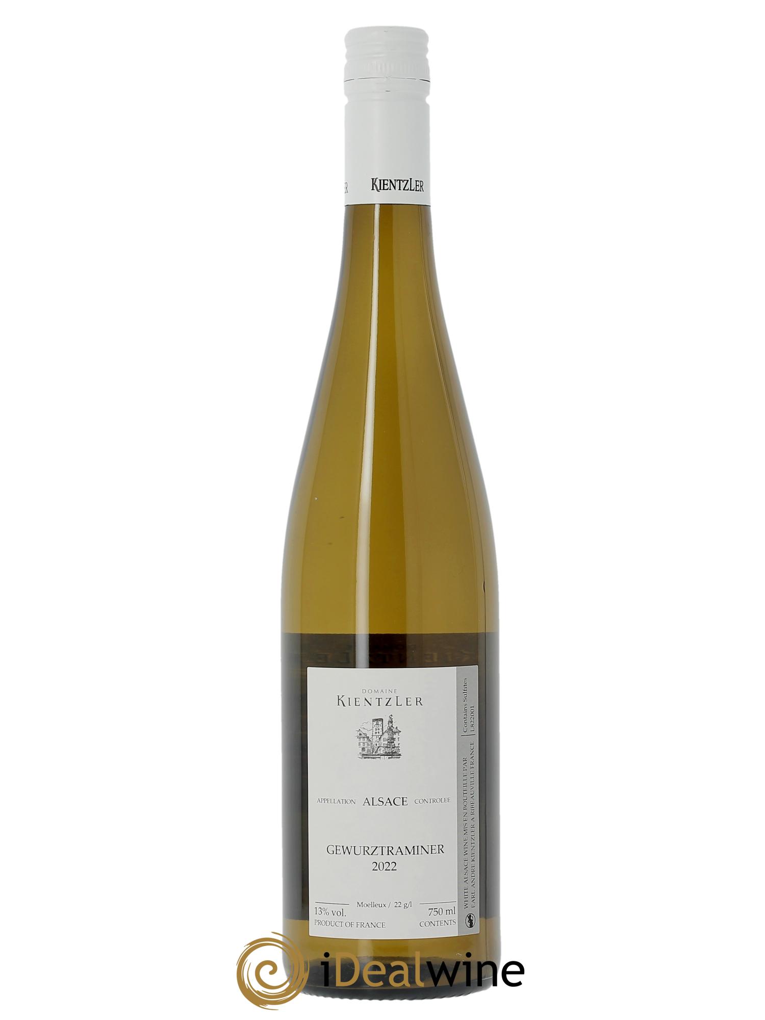 Alsace Gewurztraminer Kientzler  2022 - Posten von 1 Flasche - 1