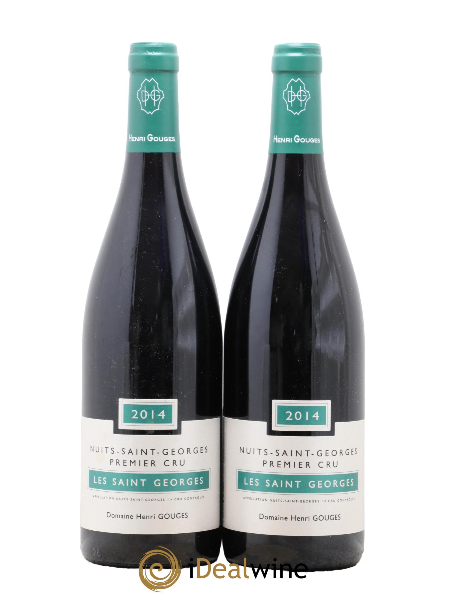 Nuits Saint-Georges 1er Cru Les Saints Georges Henri Gouges 2014 - Lot de 2 bouteilles - 0