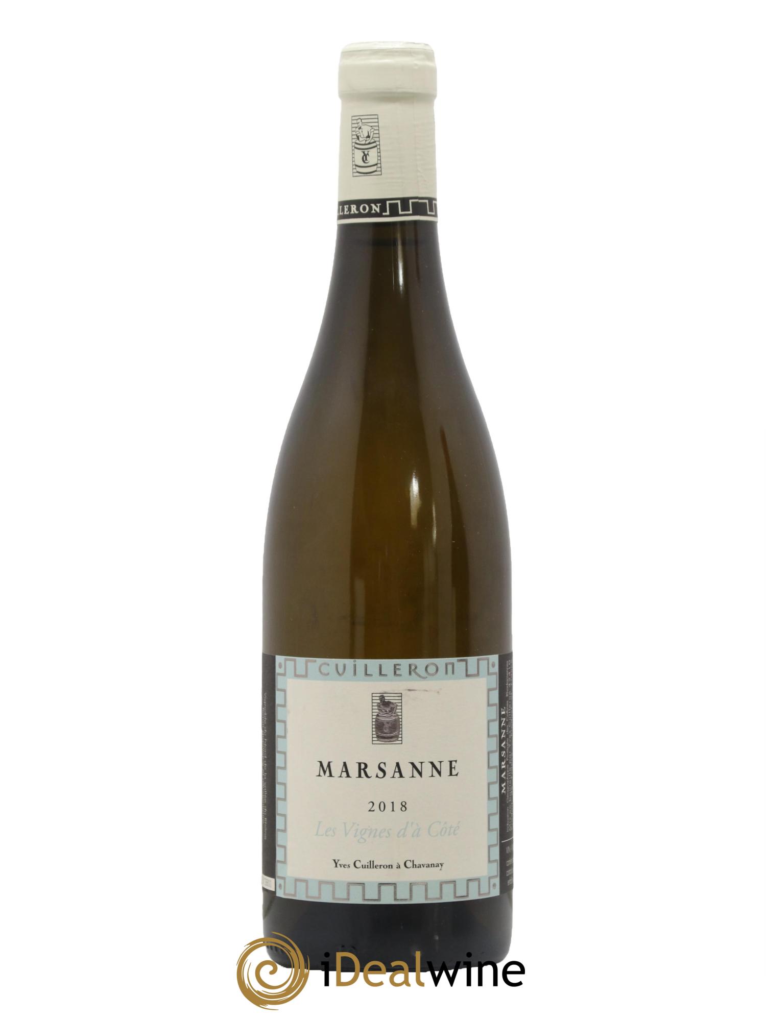 IGP Collines Rhodaniennes Marsanne les Vignes d'à Côté Yves Cuilleron (Domaine) 2018 - Lot de 1 bouteille - 0