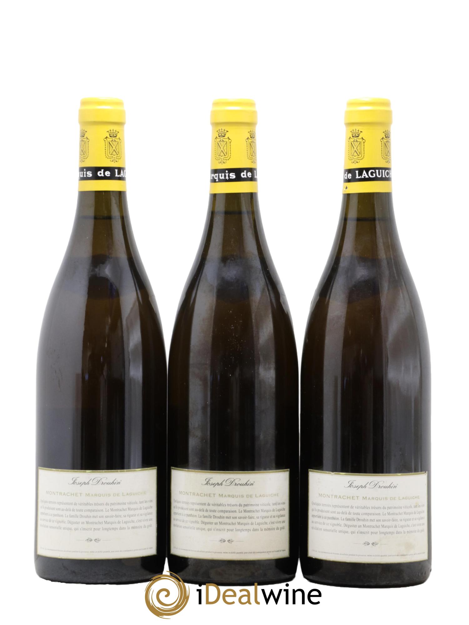 Montrachet Grand Cru Marquis de Laguiche Joseph Drouhin 2004 - Lot de 3 bouteilles - 1