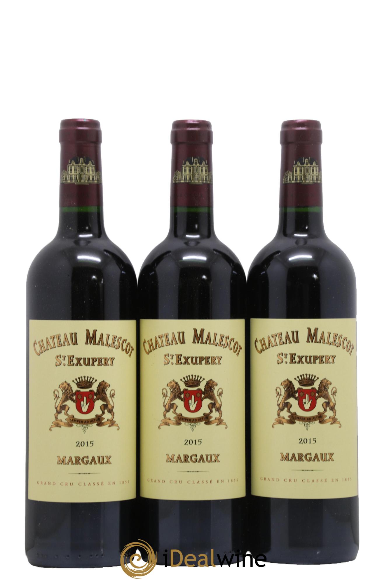 Château Malescot Saint-Exupéry 3ème Grand Cru Classé 2015 - Lot of 6 bottles - 1