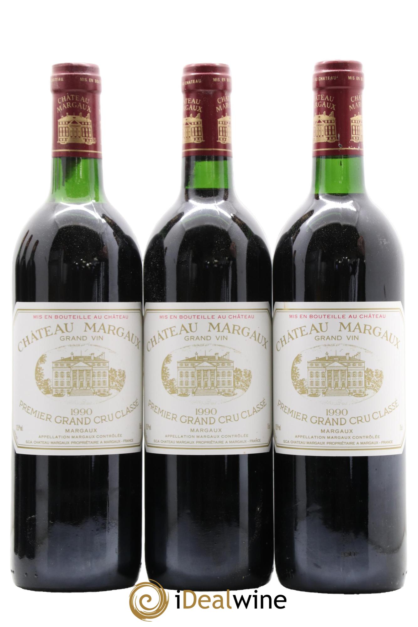 Château Margaux 1er Grand Cru Classé 1990 - Lot of 12 bottles - 4