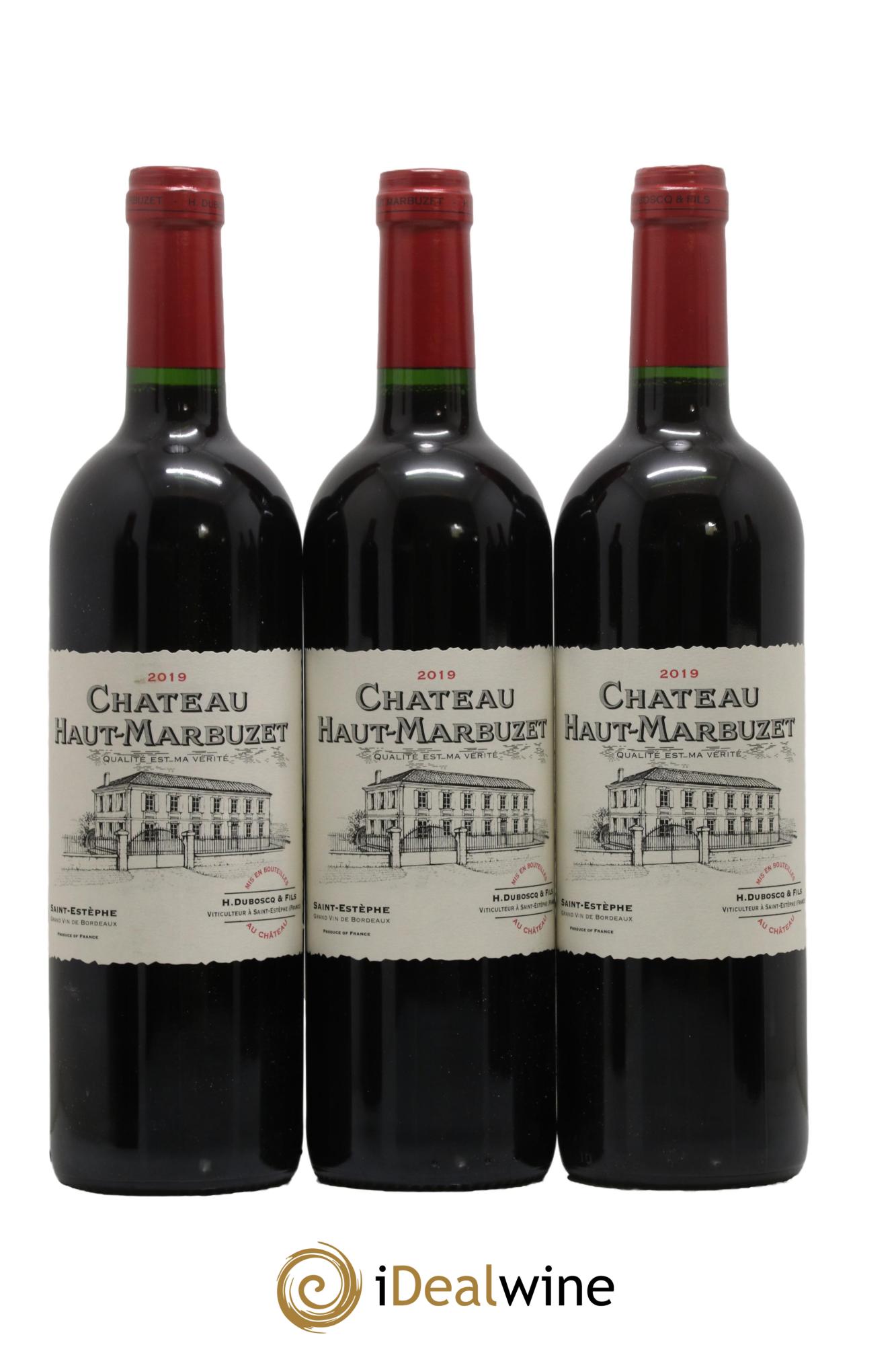 Château Haut Marbuzet 2019 - Lot de 6 bouteilles - 1