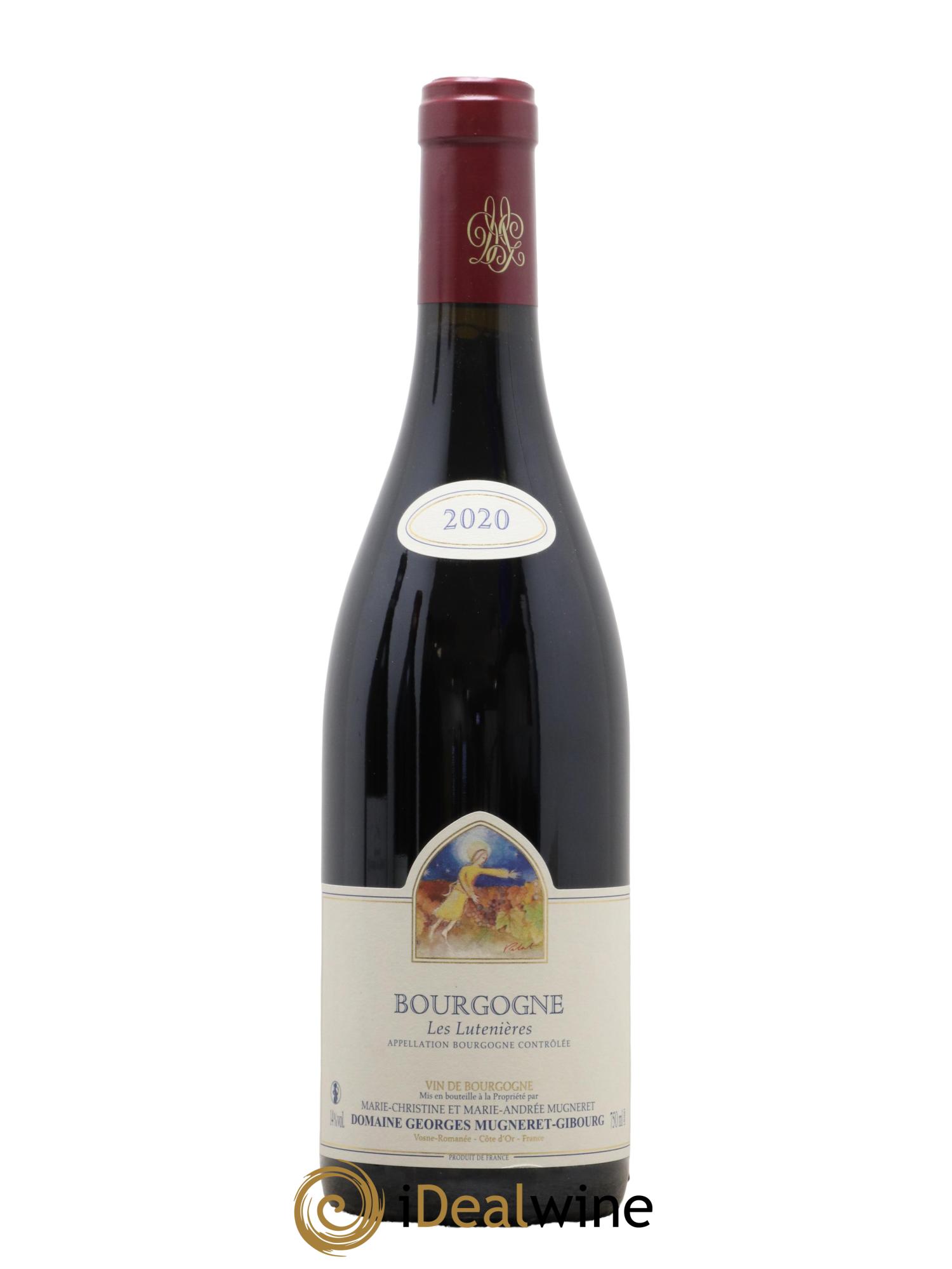 Bourgogne Les Lutenières Mugneret-Gibourg (Domaine) 2020 - Lot de 1 bouteille - 0