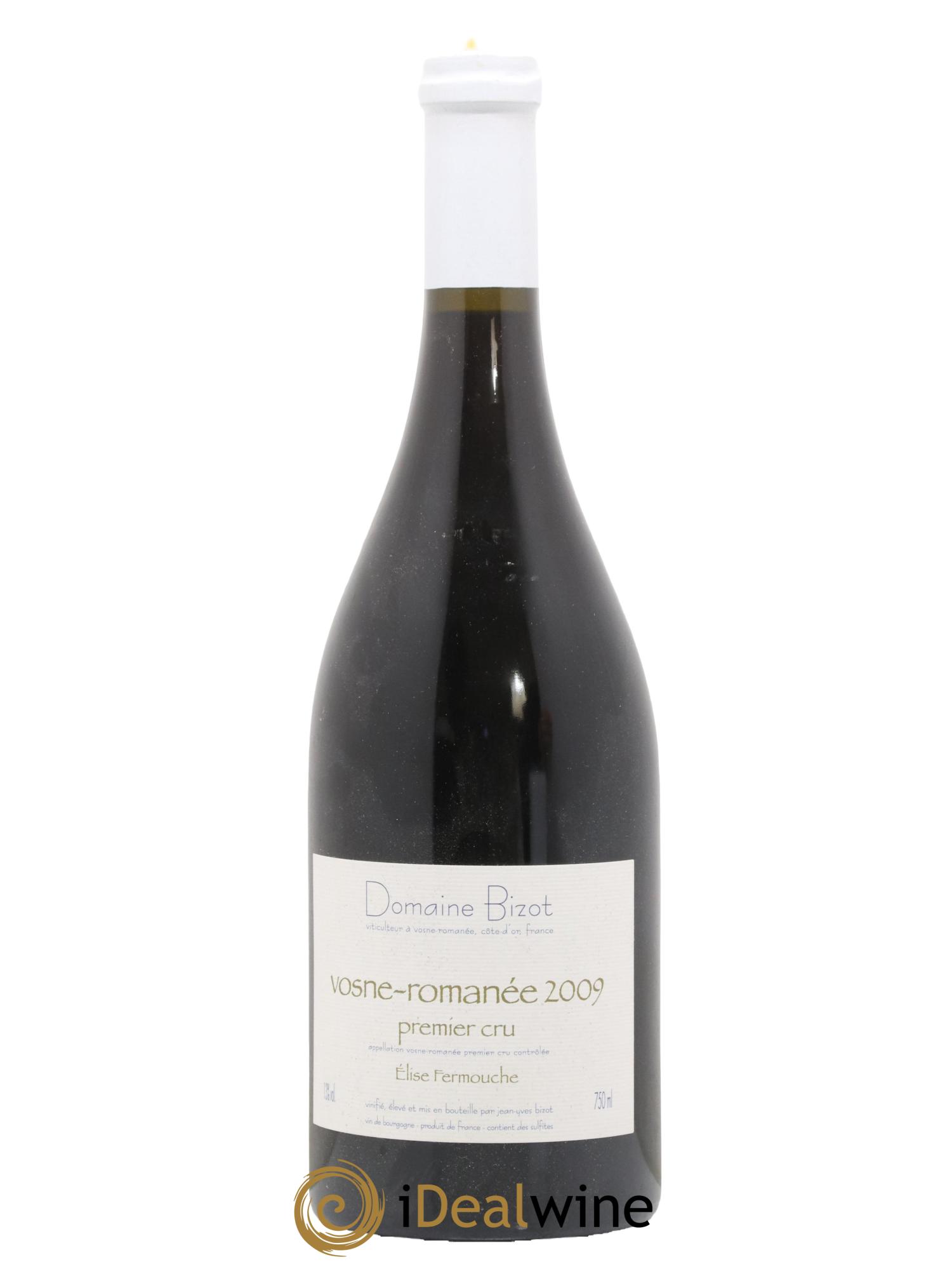 Vosne-Romanée 1er Cru Elise Fermouche Bizot (Domaine) 2009 - Posten von 1 Flasche - 0