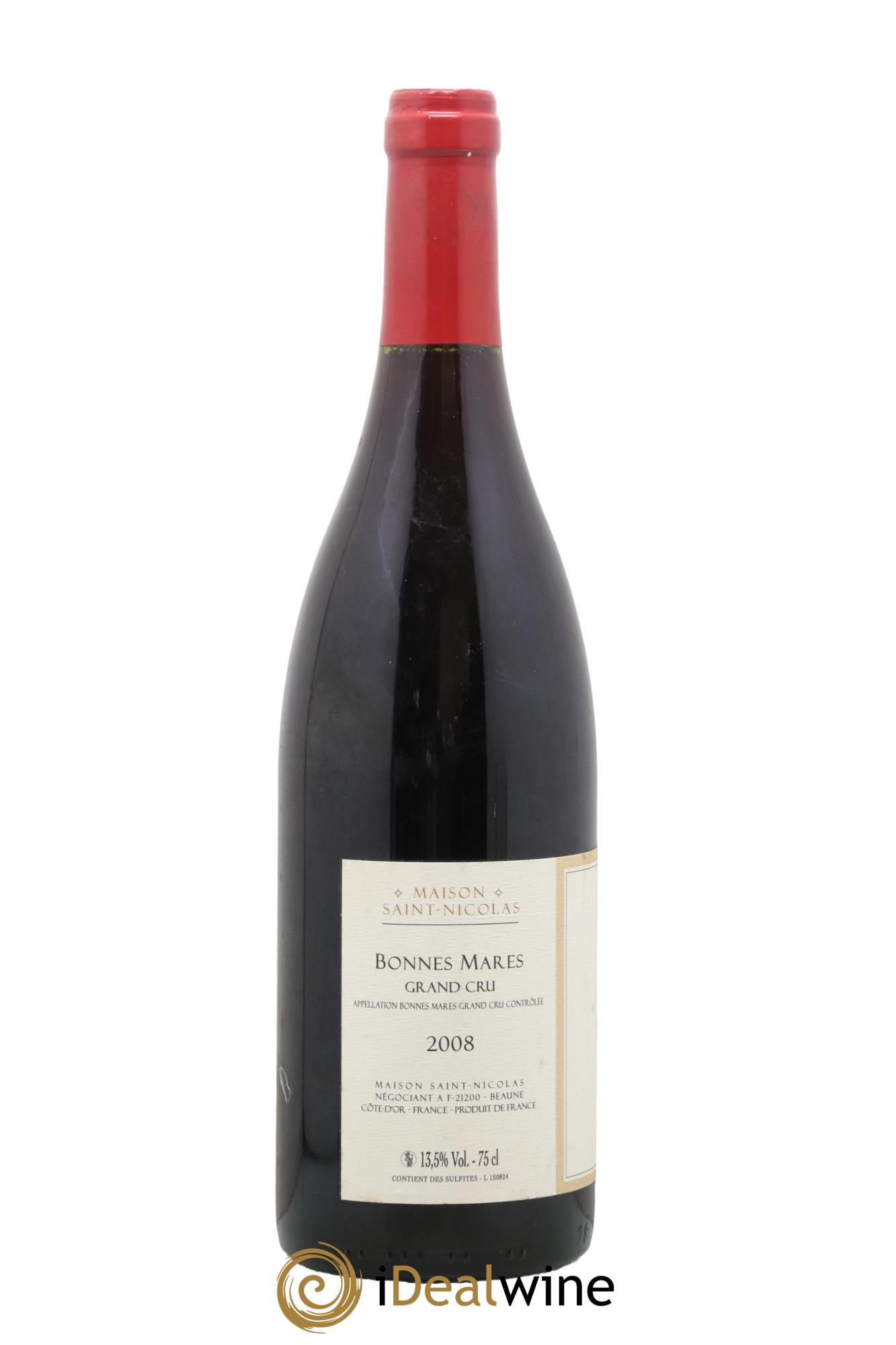 Bonnes-Mares Grand Cru Maison Saint Nicolas 2008 - Posten von 1 Flasche - 1