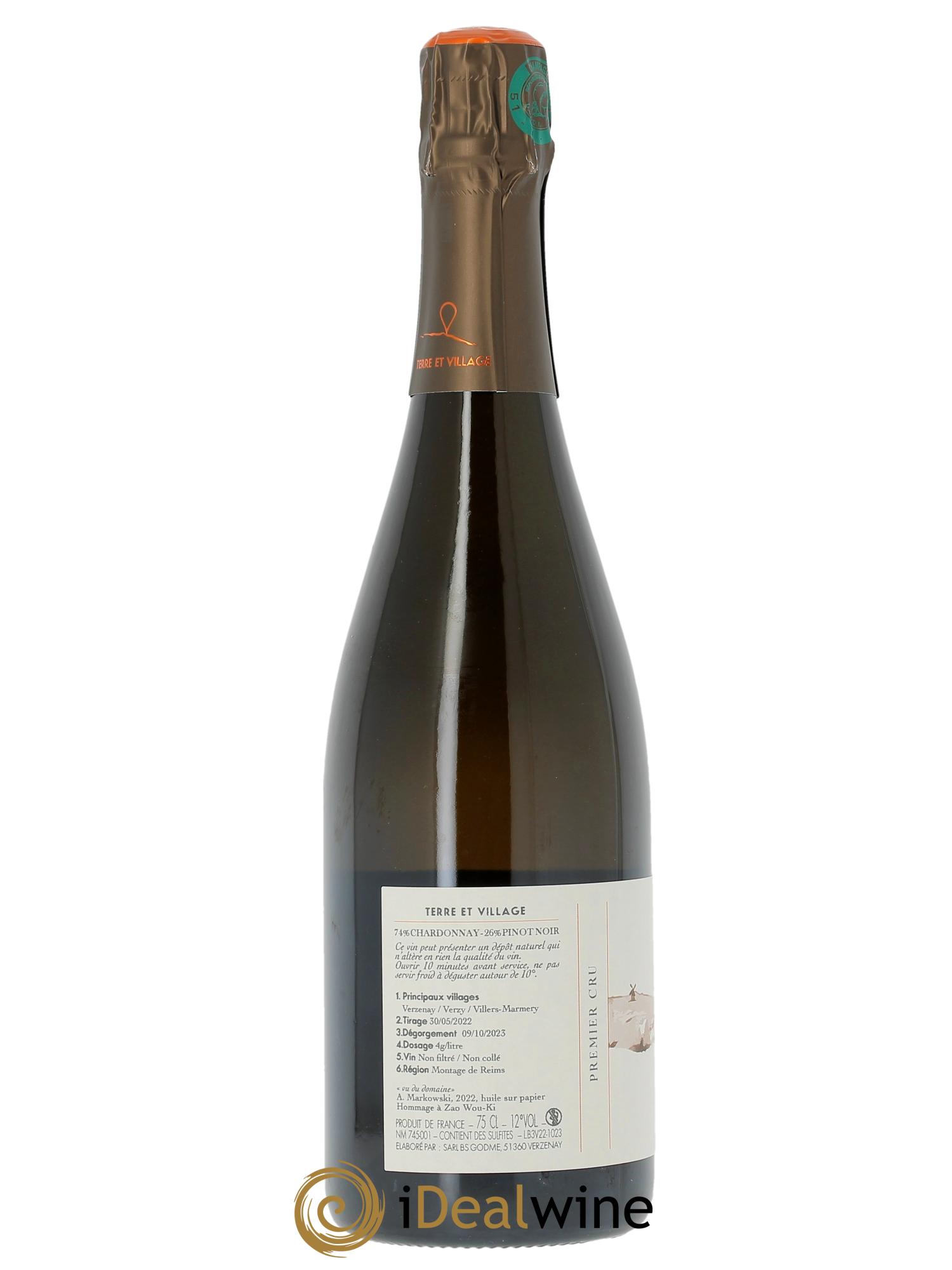 V.VV. Premier Cru Extra-Brut Matthieu Godmé-Guillaume  - Posten von 1 Flasche - 1