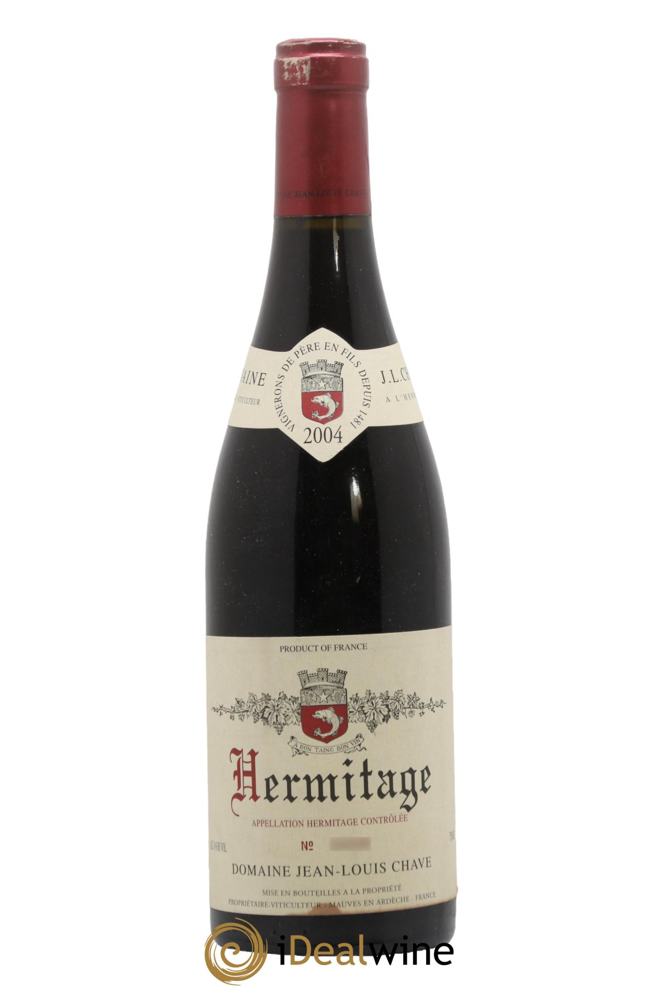 Hermitage Jean-Louis Chave 2004 - Lot de 1 bouteille - 0