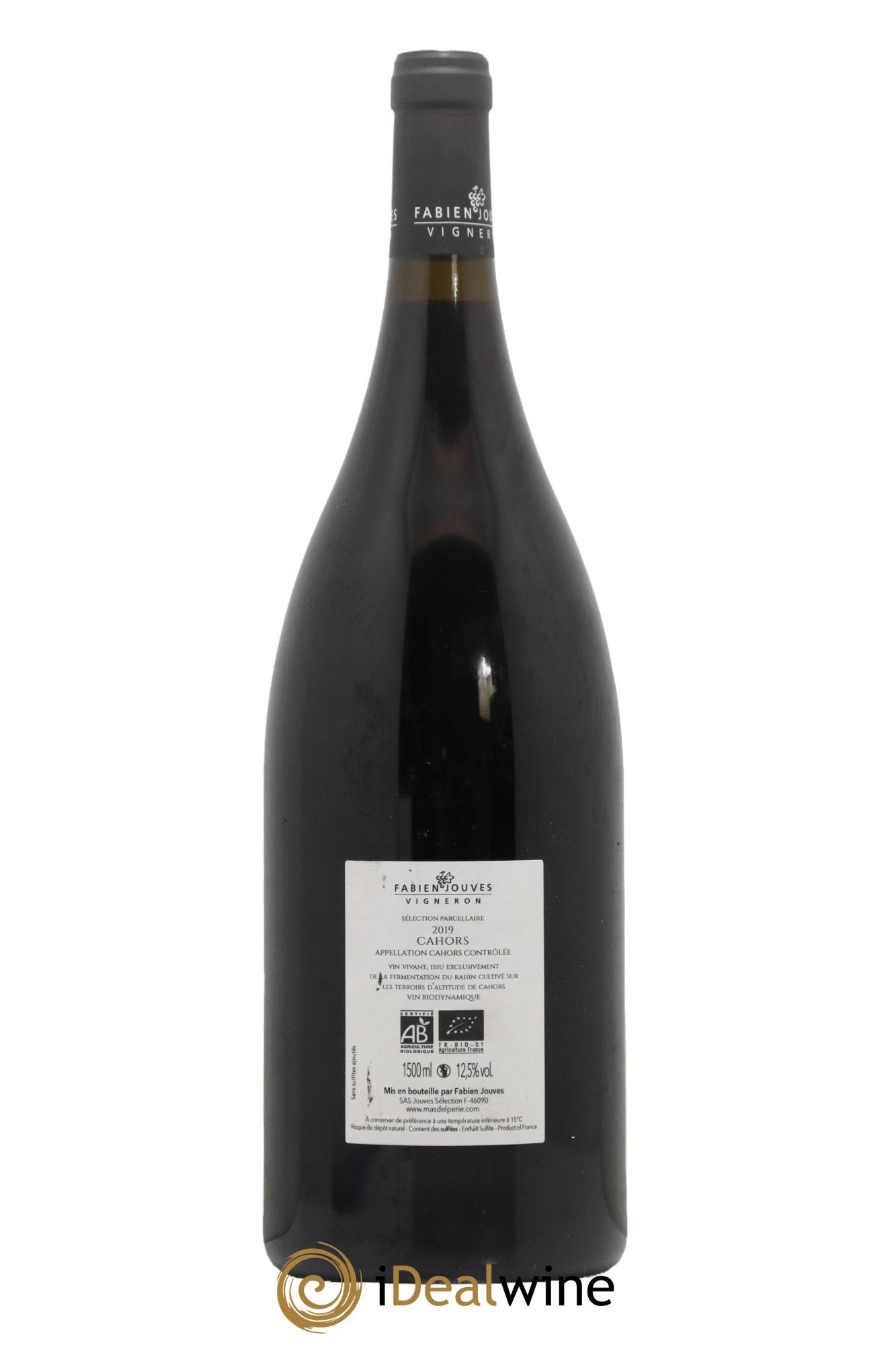 Cahors Mas Del Périé  Amphore Fabien Jouves 2019 - Lot of 1 magnum - 1